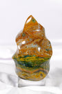 Ocean Jasper Flame Healing Crystal.