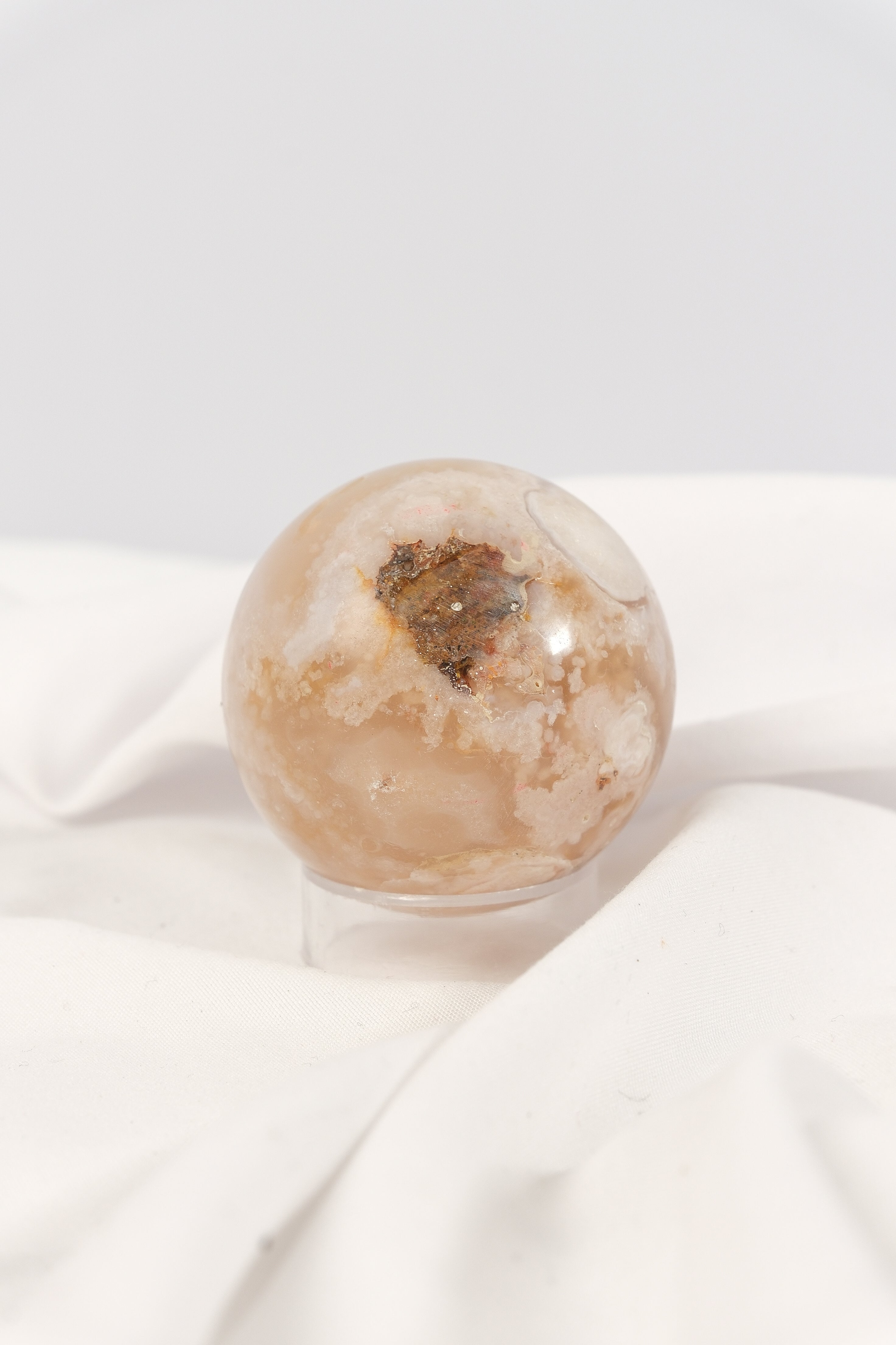Flower Agate Sphere - misfit