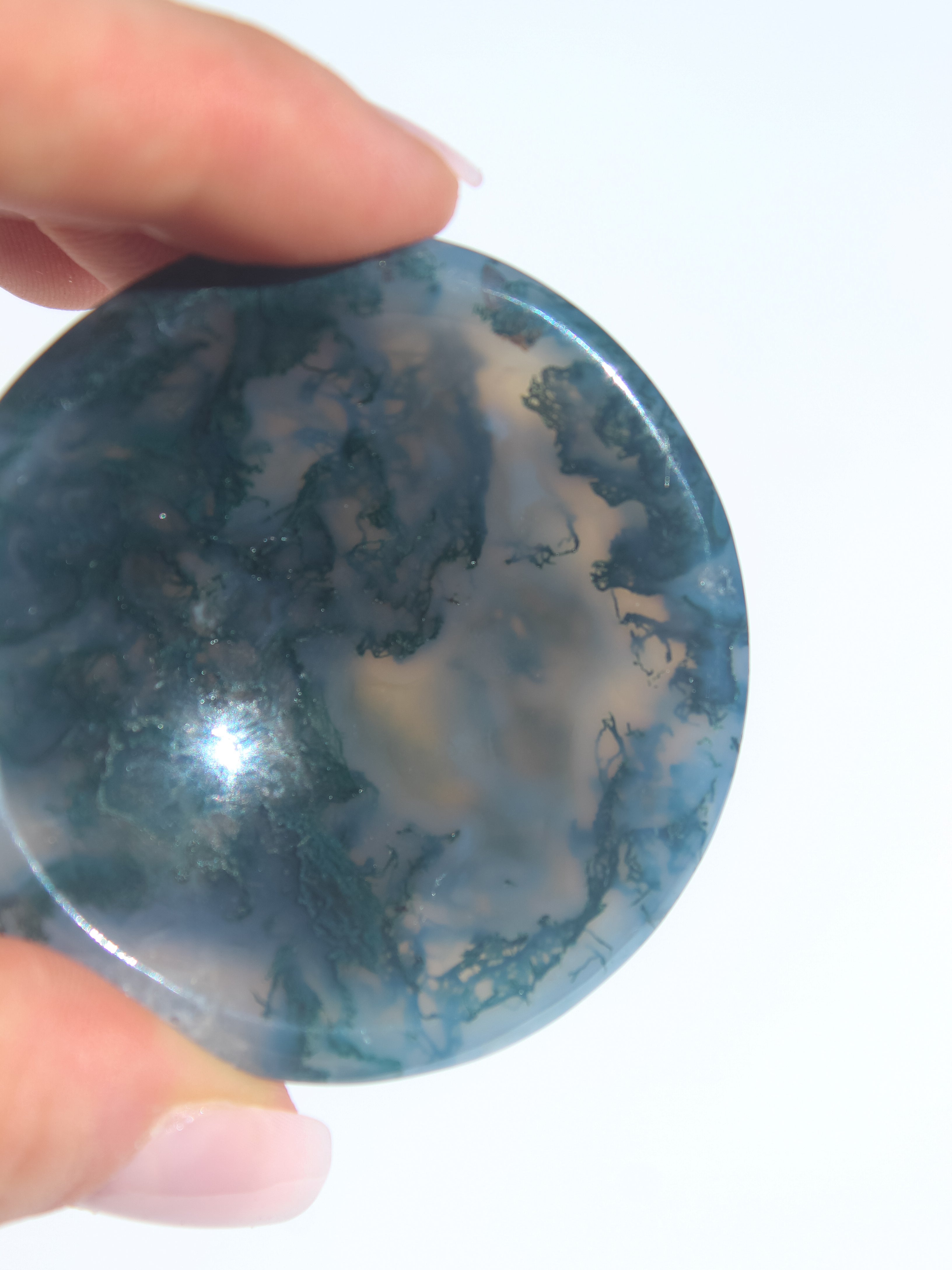 Moss Agate Bowl