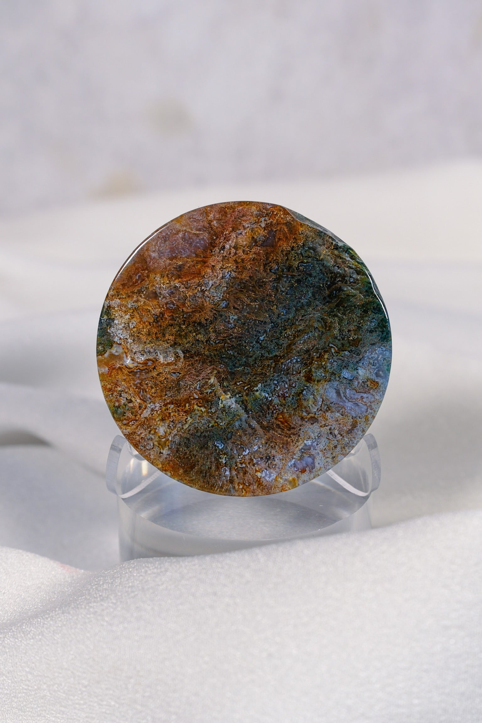 Moss Agate Slice