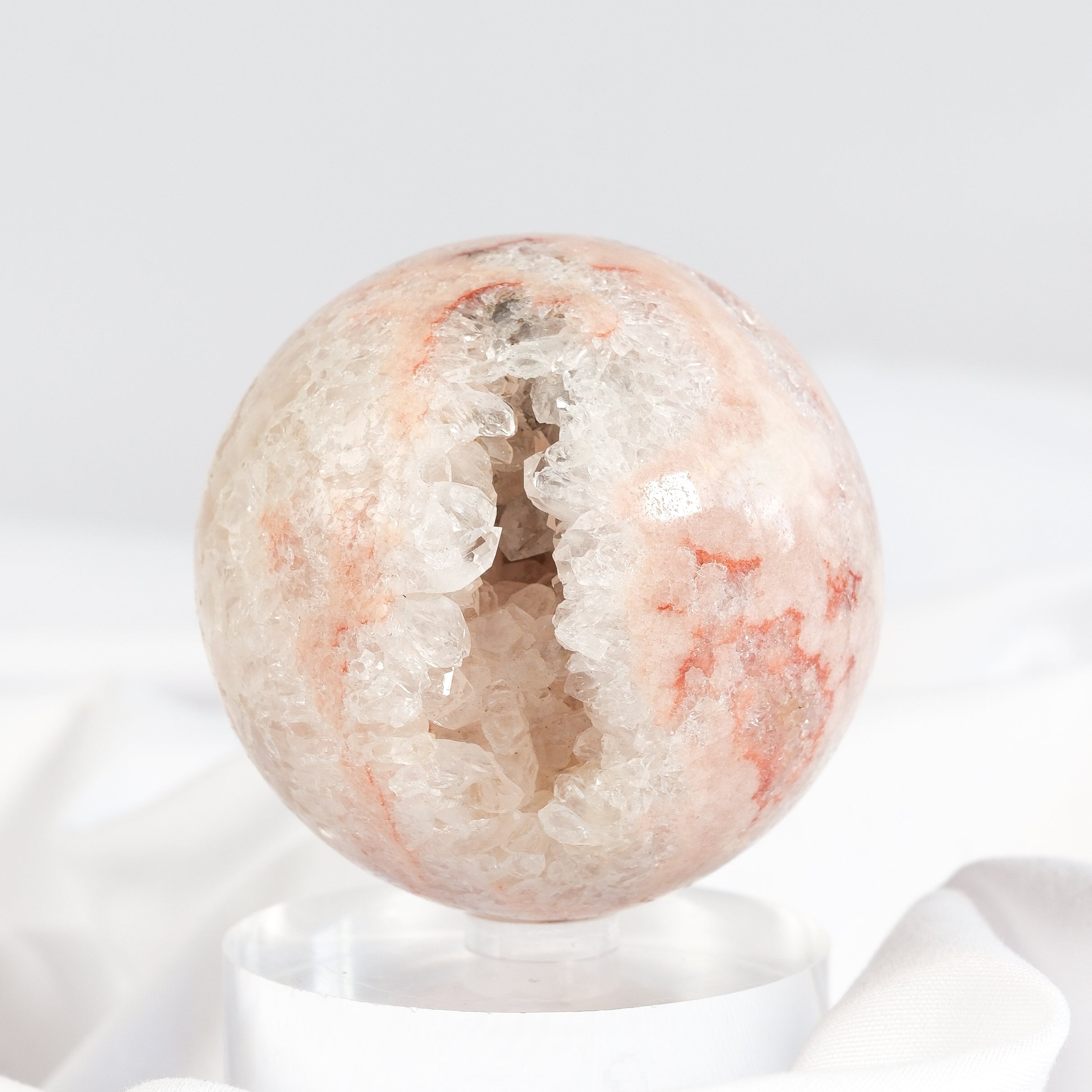 Pink Amethyst Sphere