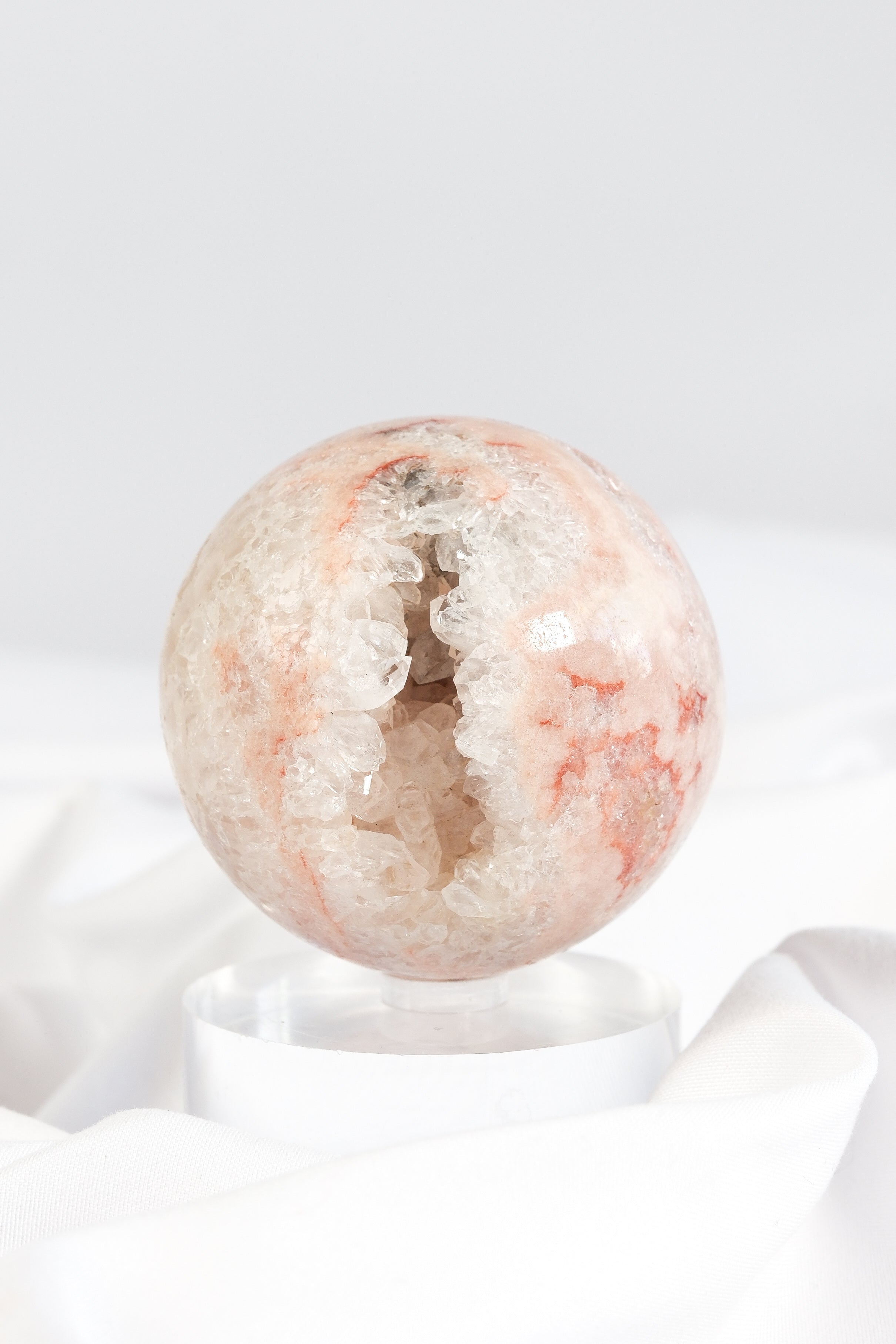 Pink Amethyst Sphere