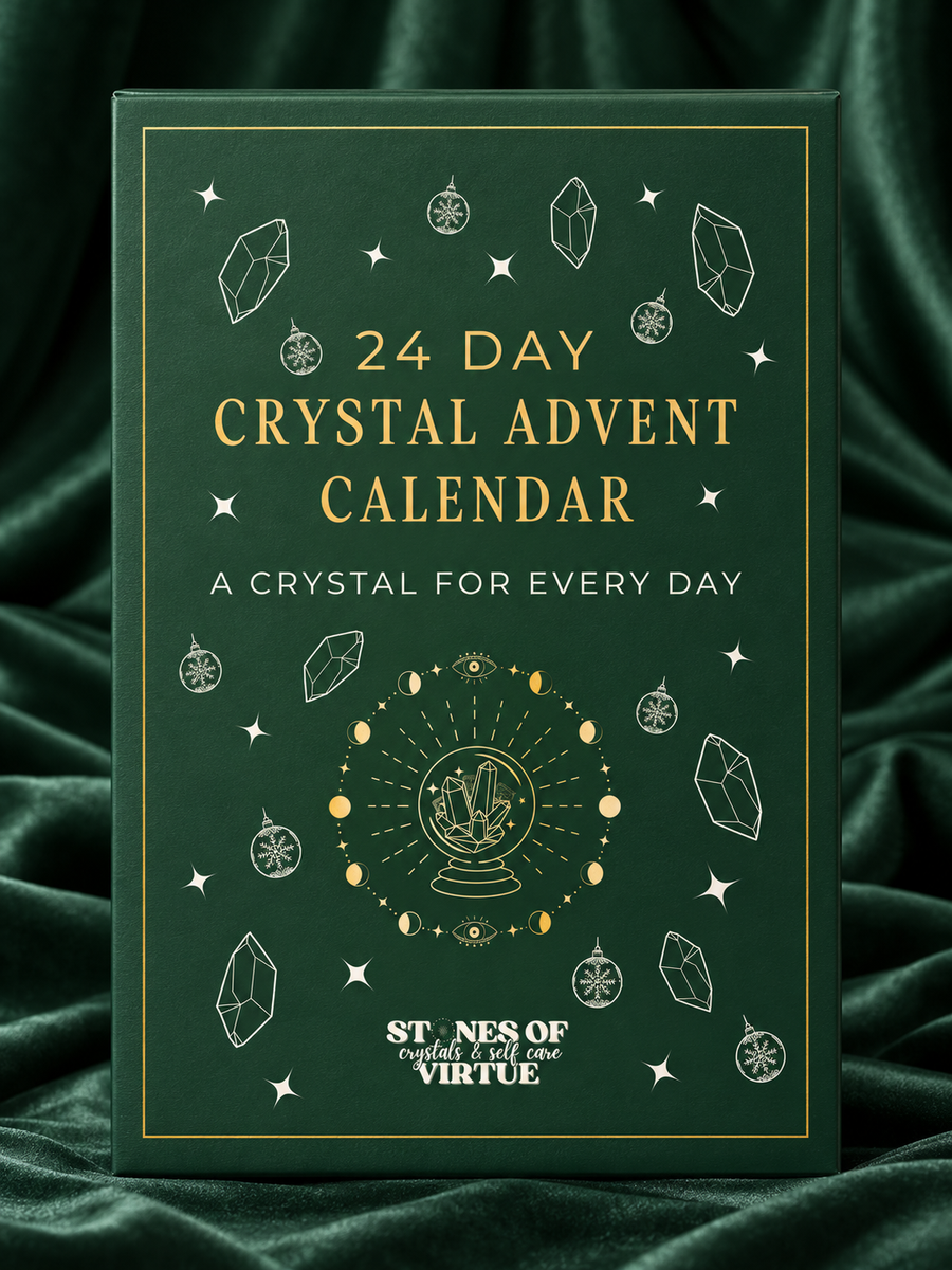 24 Day Crystal Advent Calendar by Stones of Virtue