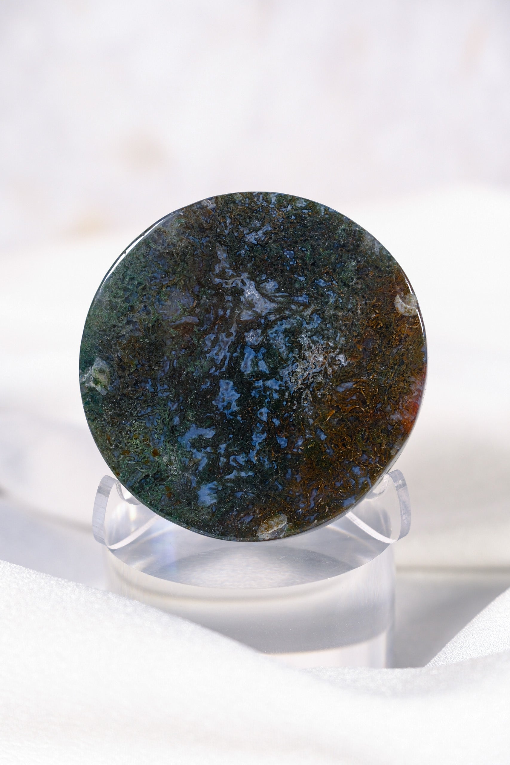 Moss Agate Slice
