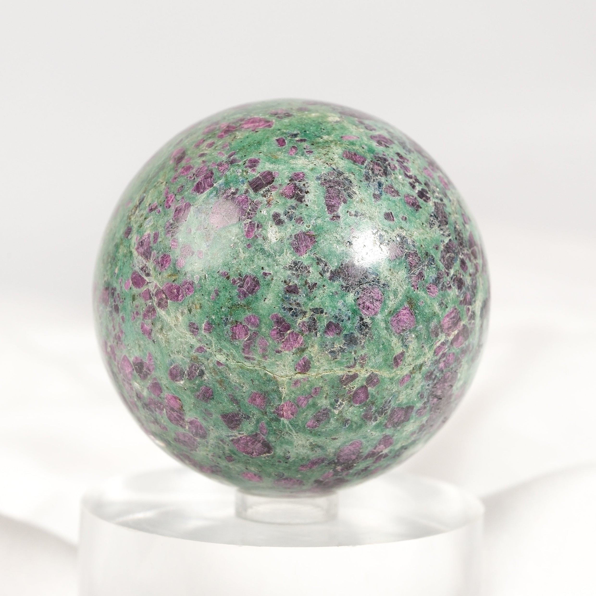 Ruby Fuchsite Sphere