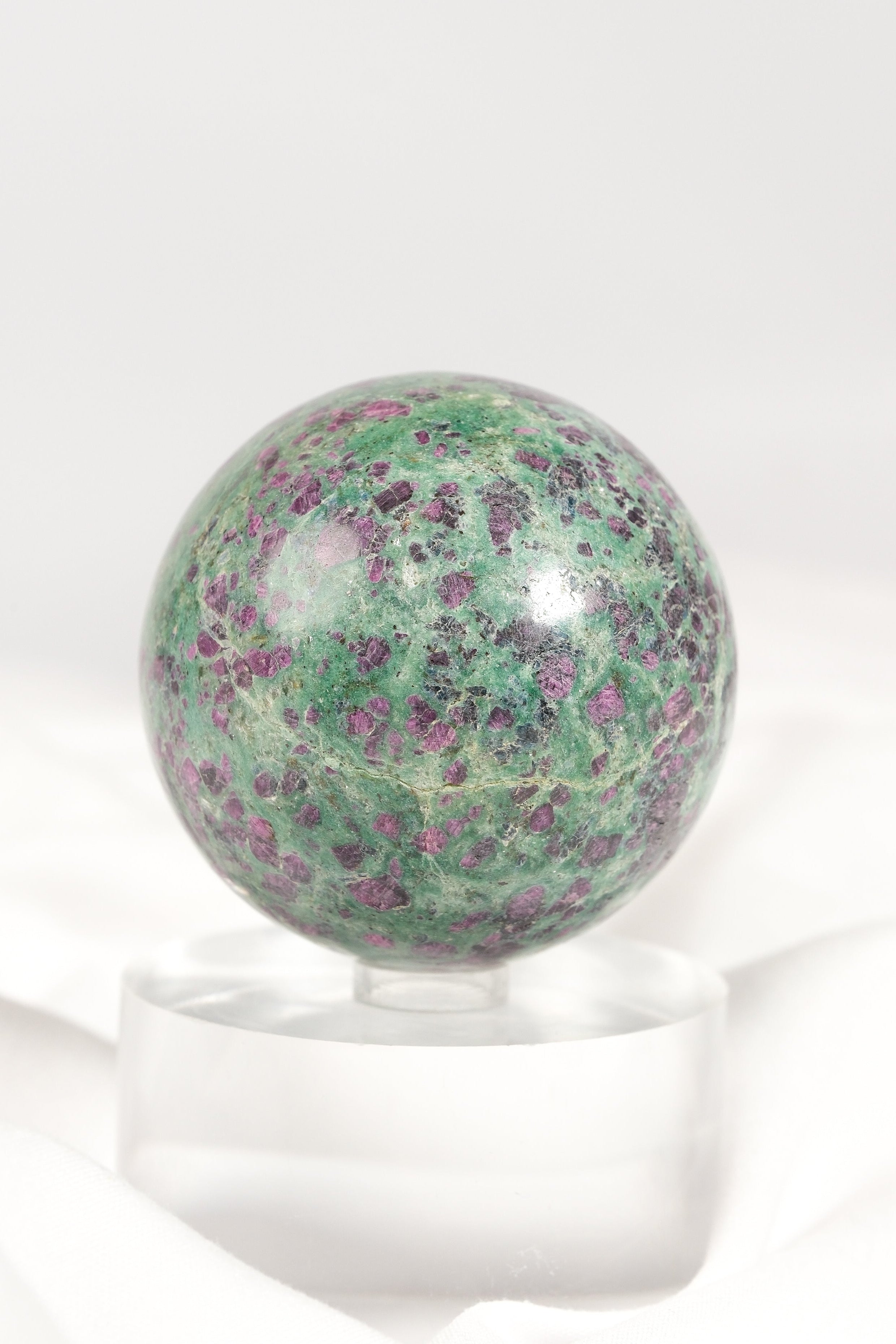 Ruby Fuchsite Sphere