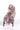 Amethyst with Hematite/Goethite & Calcite Inclusions on Stand