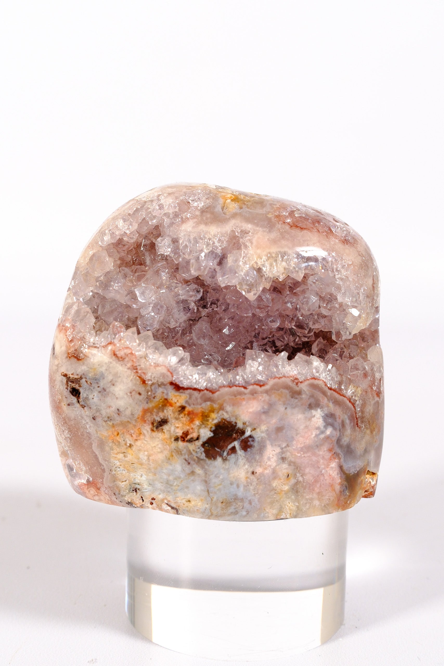 Pink Amethyst Freeform Cutbase