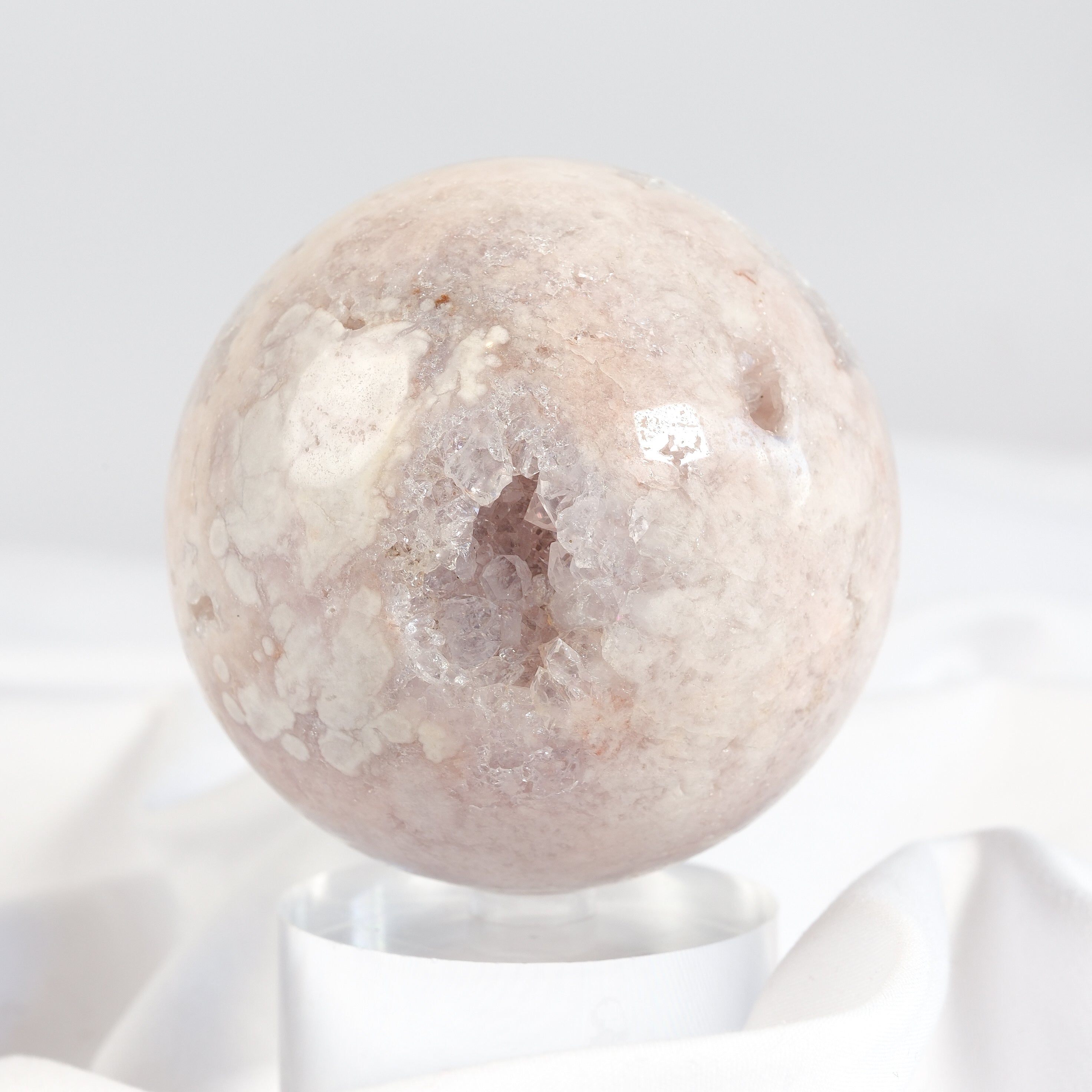 Pink Amethyst Sphere