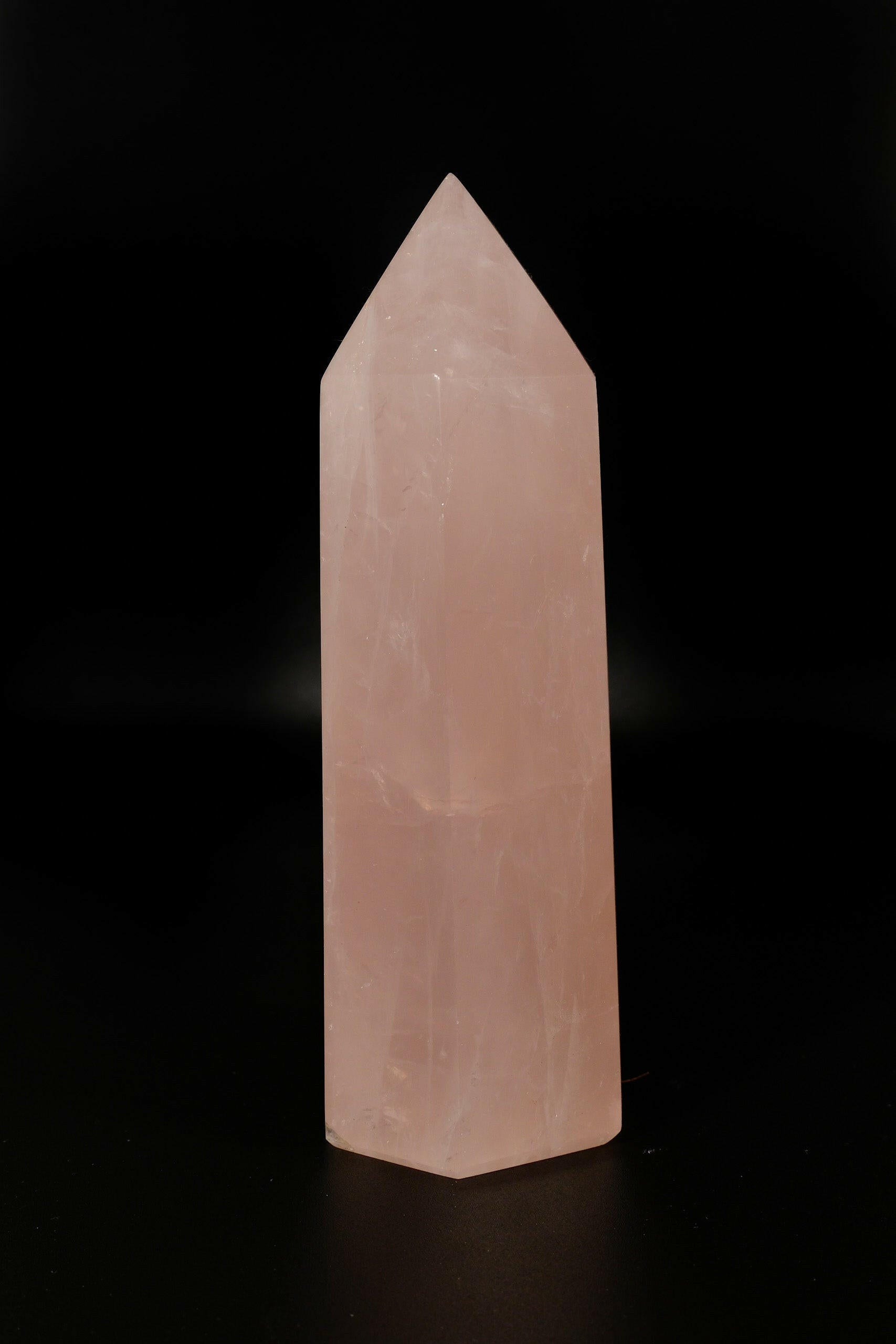 Rose Quartz Tower Healing Crystal.
