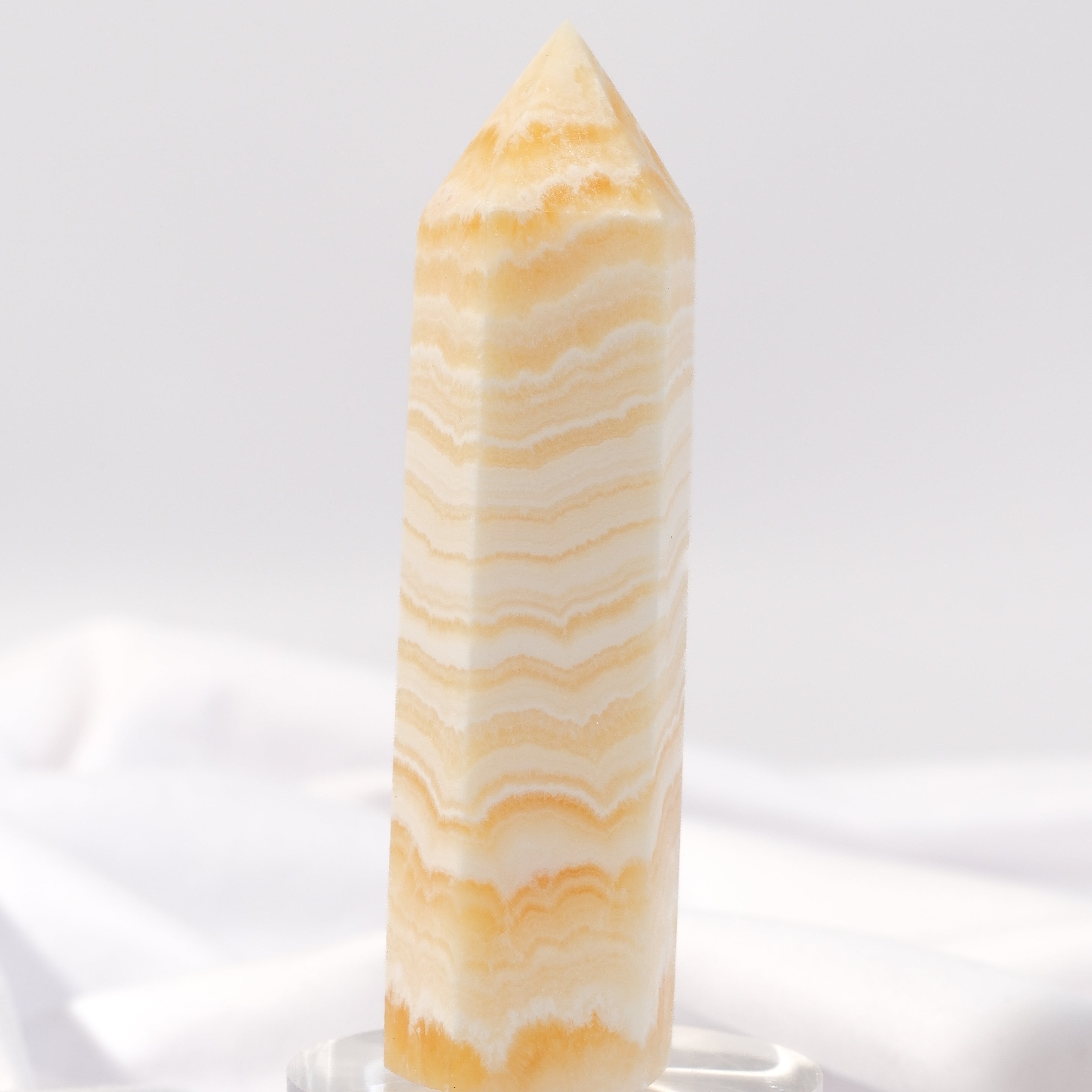 Orange Calcite Tower