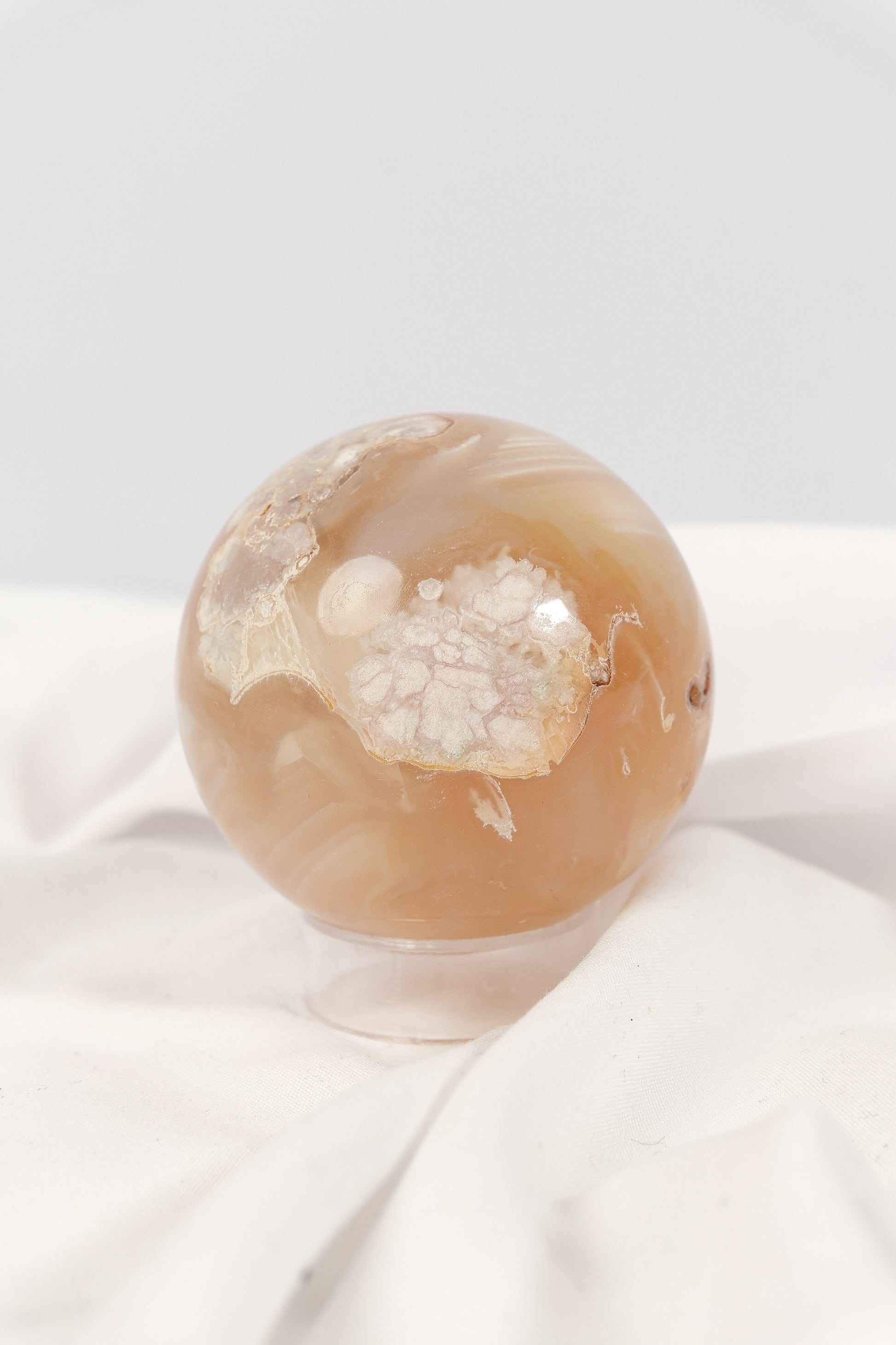 Flower Agate Sphere - misfit