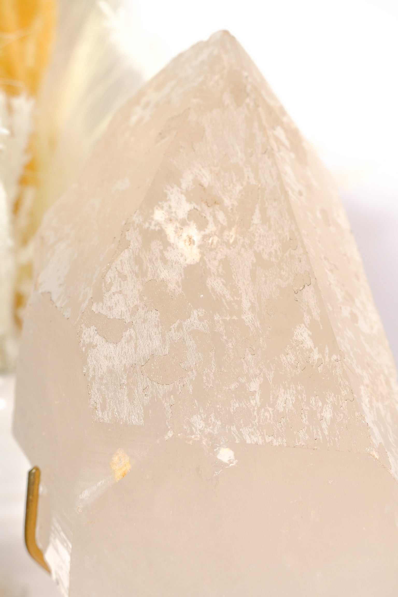 Citrine Rough Polished on Stand