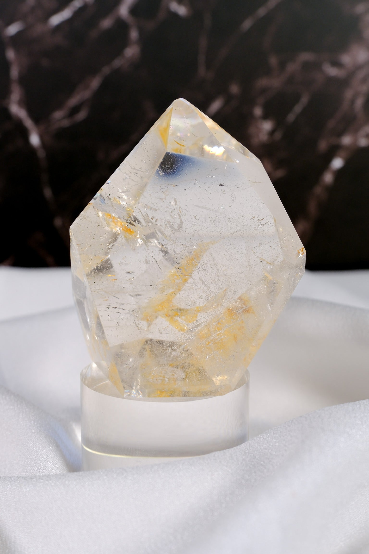 Clear Quartz Tower