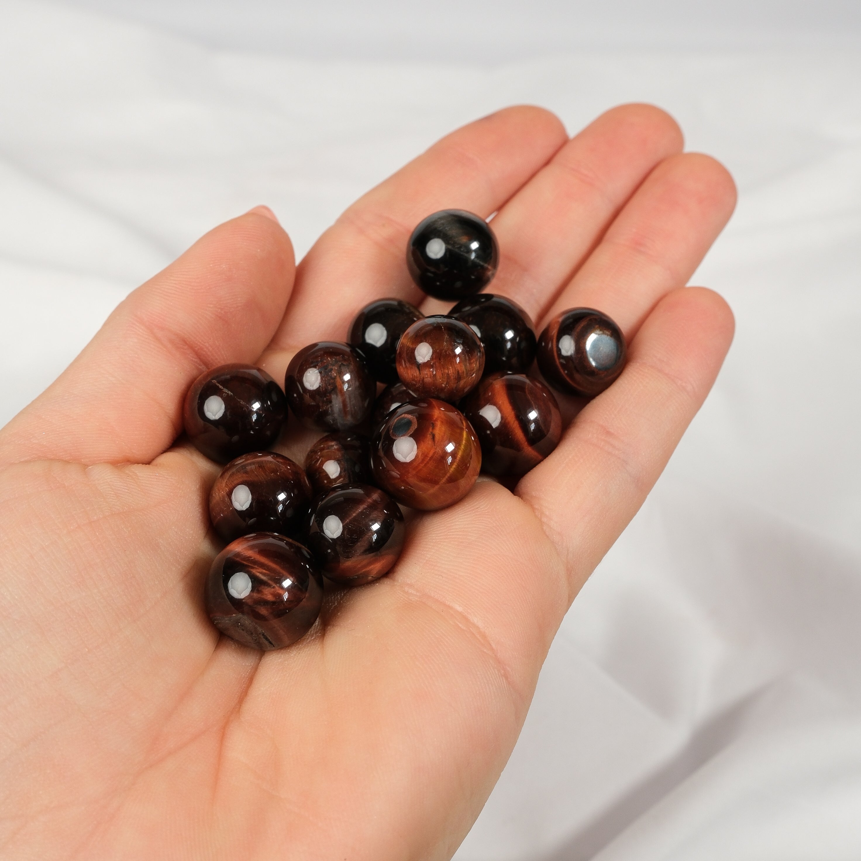 Red Tigers Eye Mini Sphere