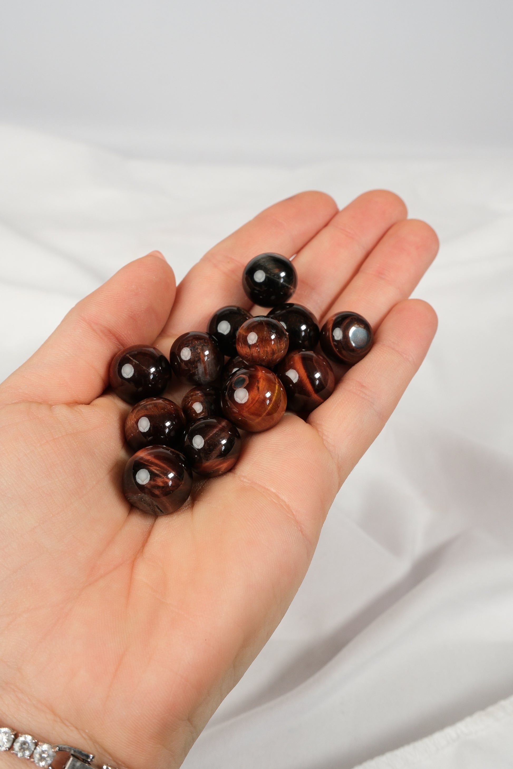 Red Tigers Eye Mini Sphere