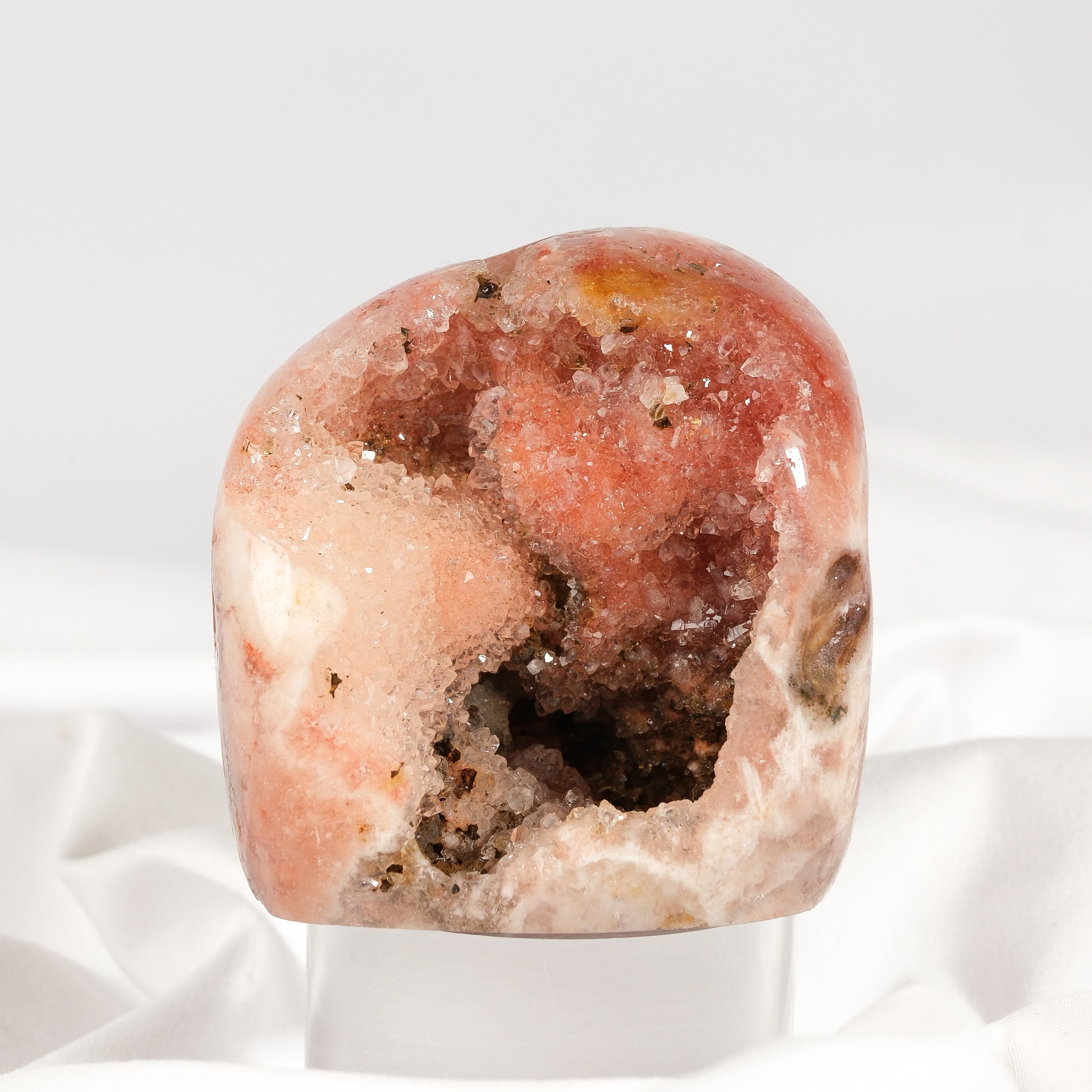 Pink Amethyst Freeform Cutbase