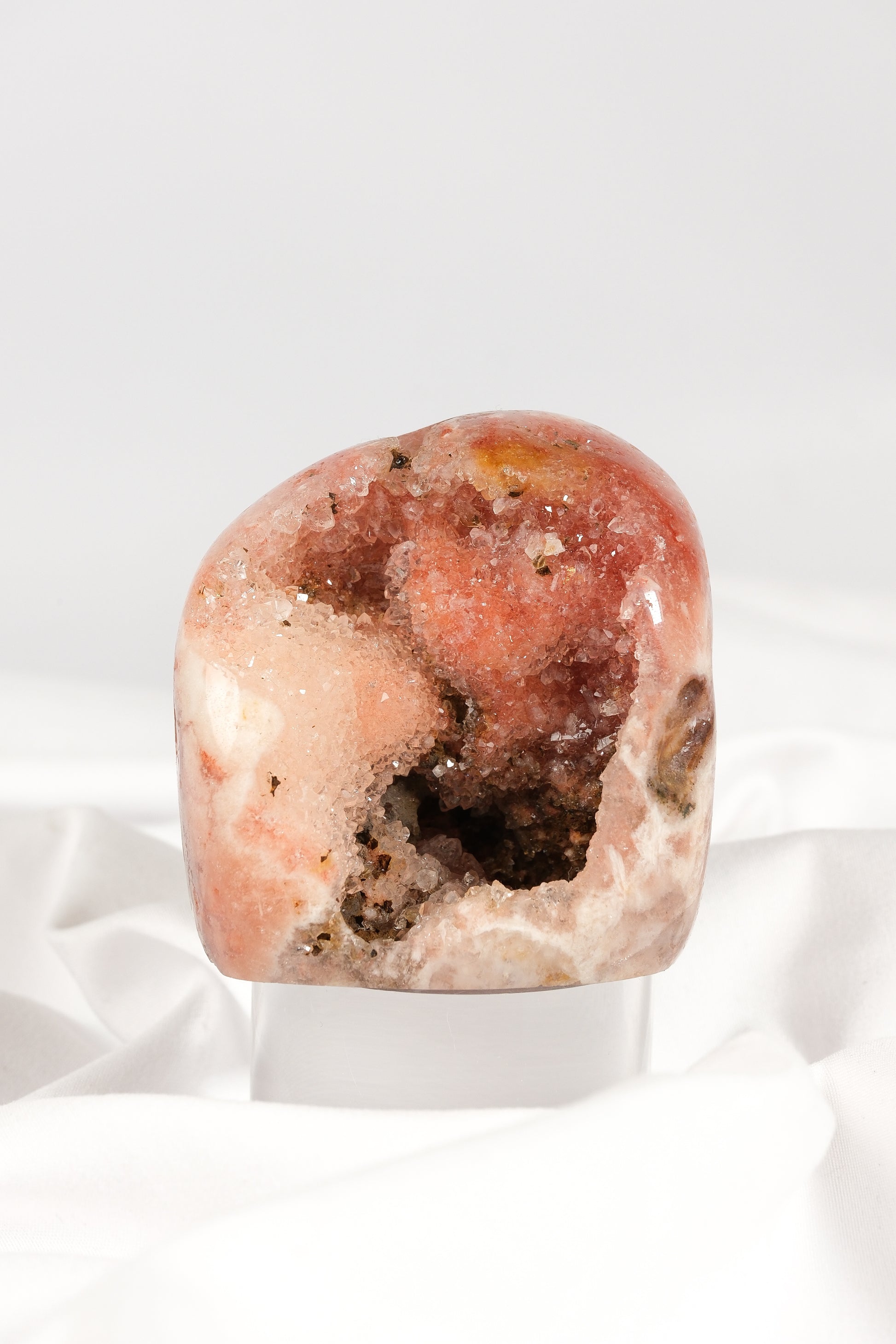 Pink Amethyst Freeform Cutbase