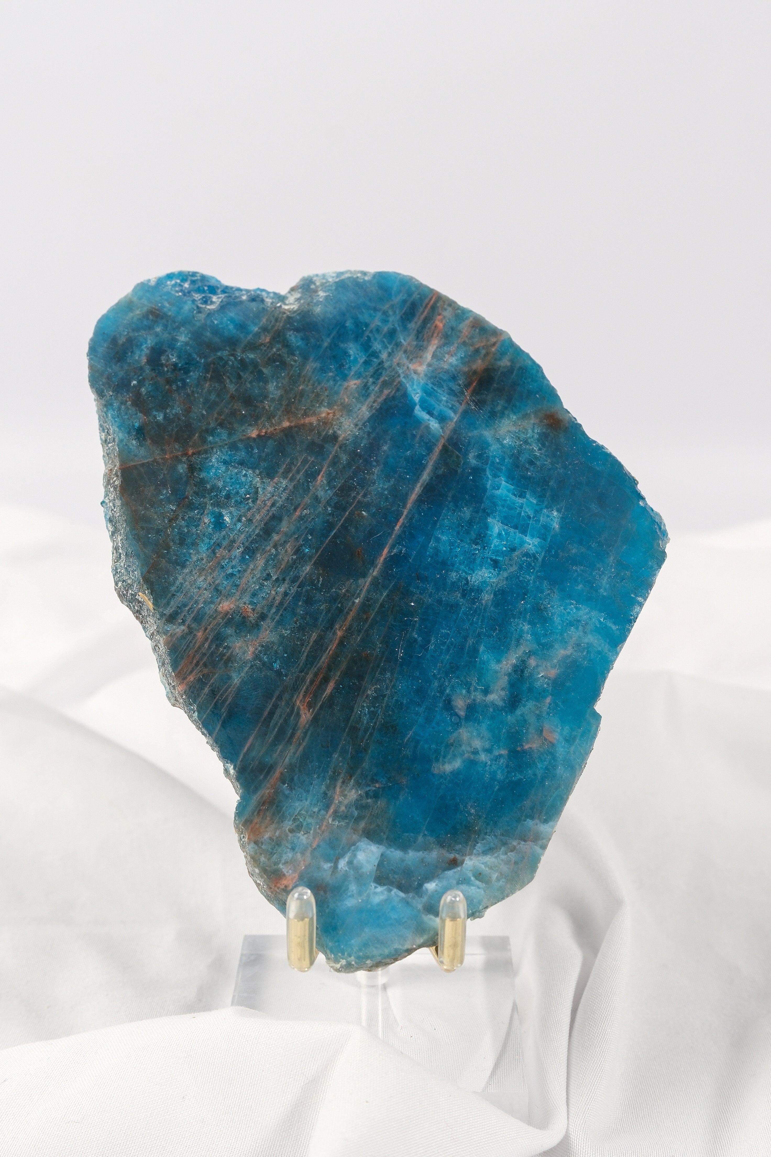 Blue Apatite Slab