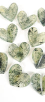 Prehnite Medium 3D Heart