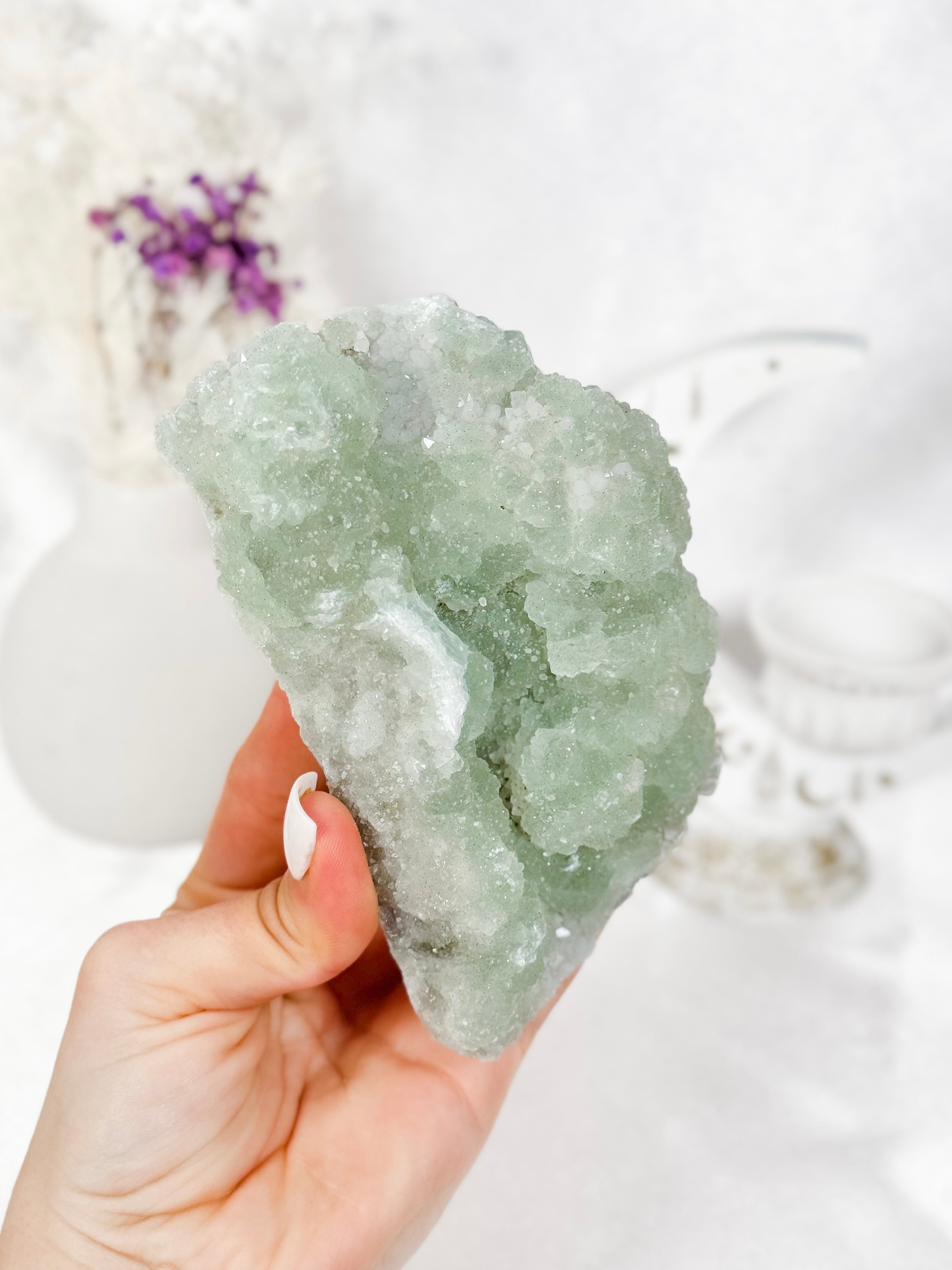 Fujian Sugar Fluorite Cluster