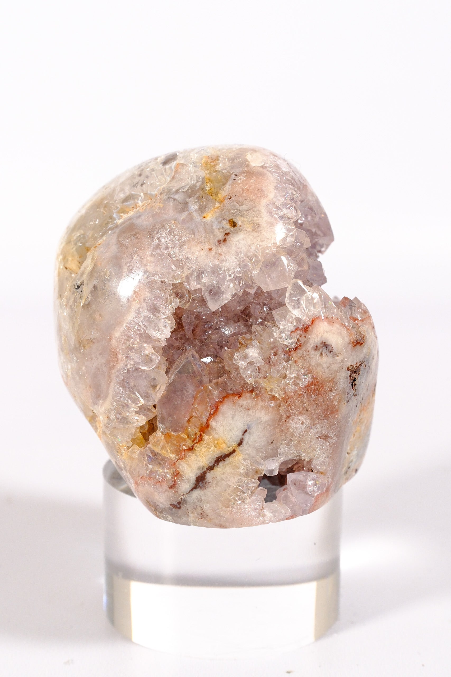Pink Amethyst Freeform Cutbase