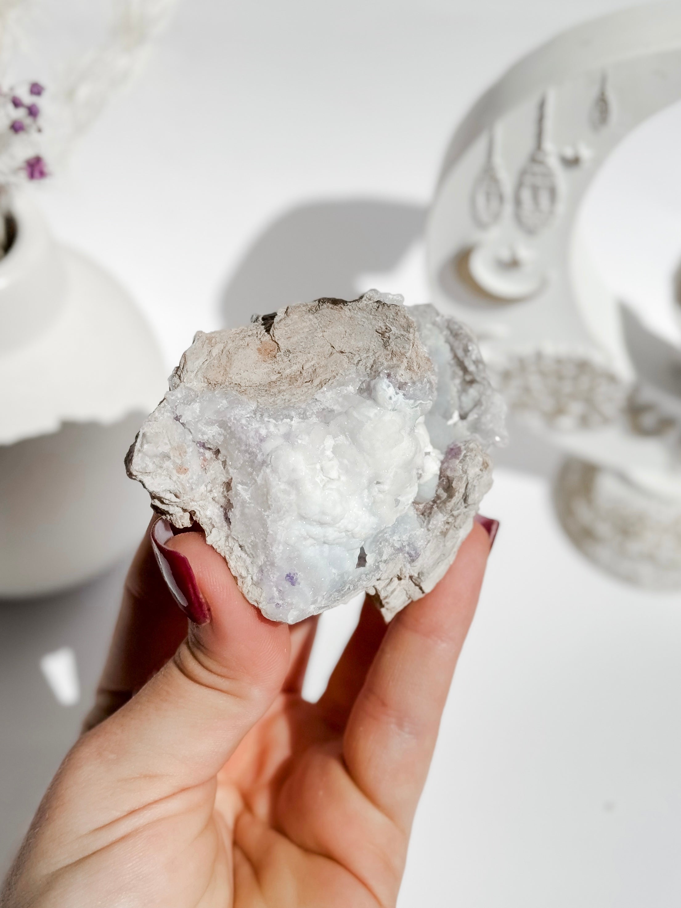 Spirit Flower Geode