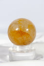 Golden Healer Sphere Healing Crystal.