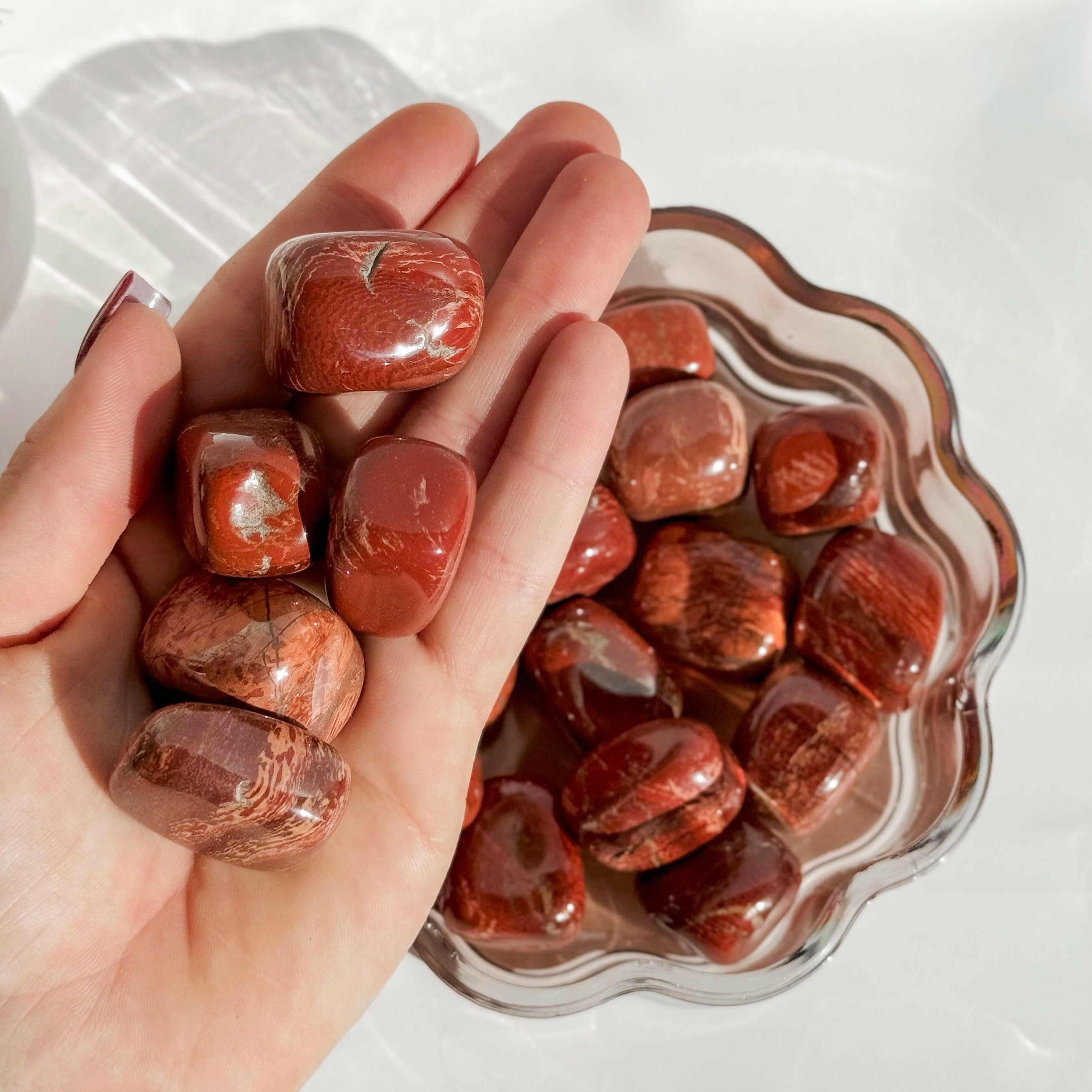 Snakeskin Jasper Tumble