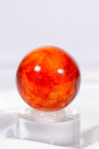 Carnelian Sphere Healing Crystal.
