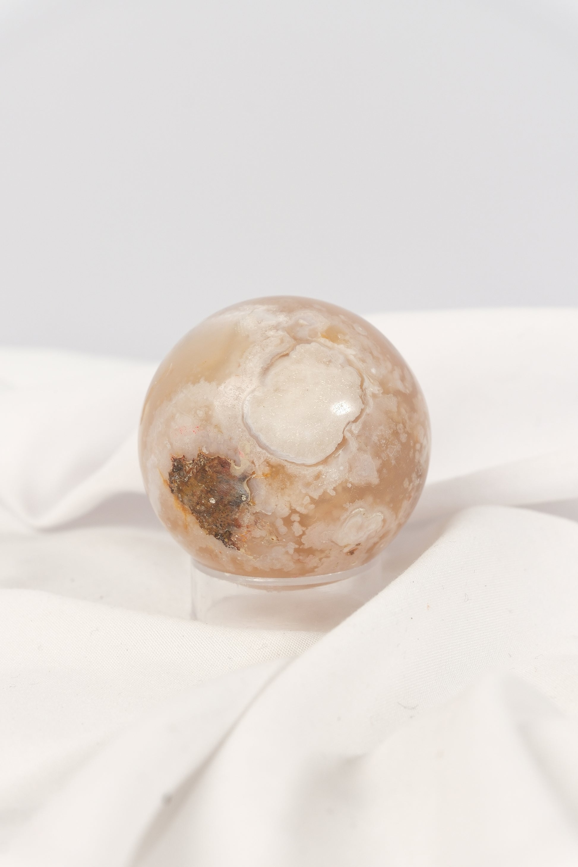 Flower Agate Sphere - misfit