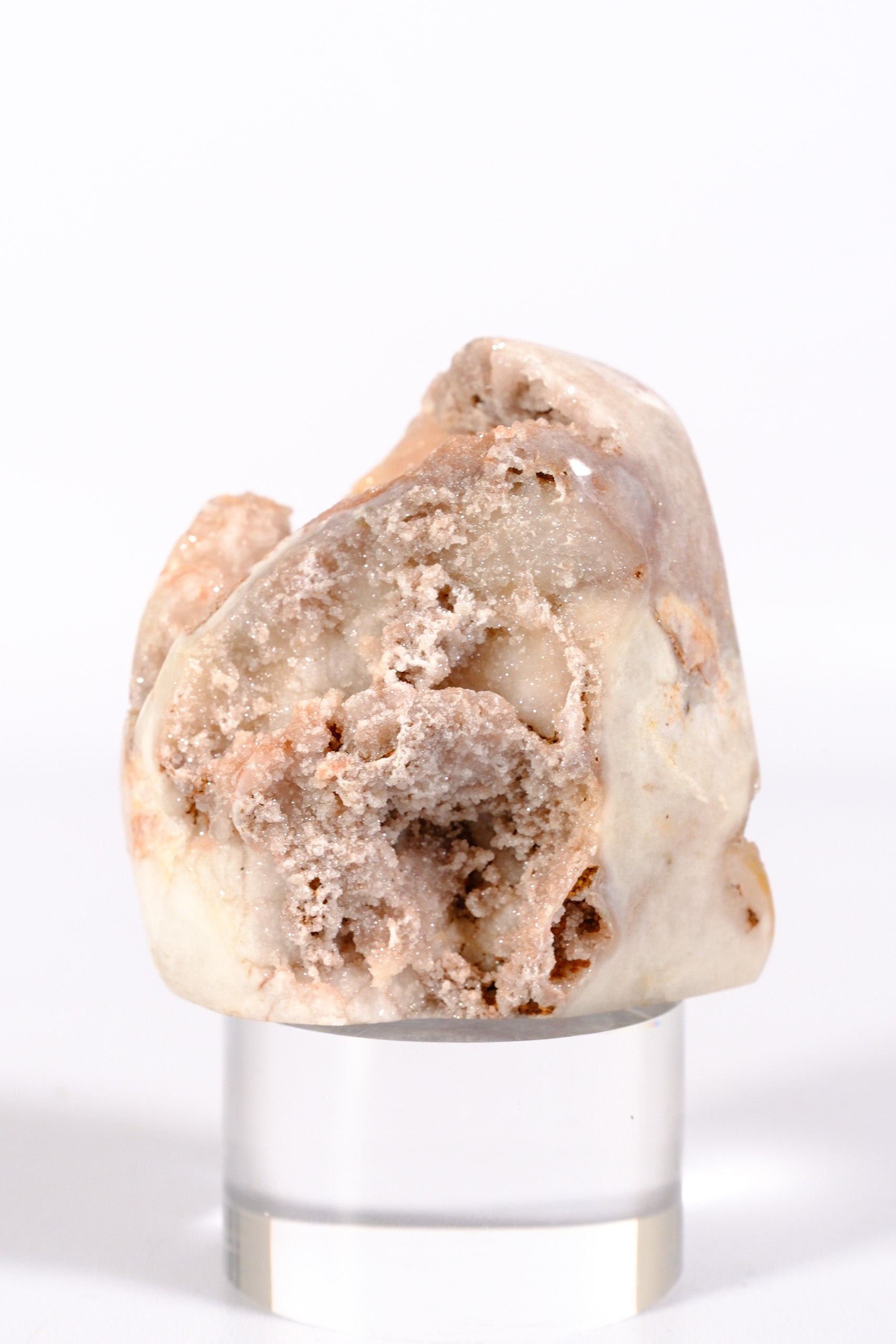 Pink Amethyst Freeform Cutbase