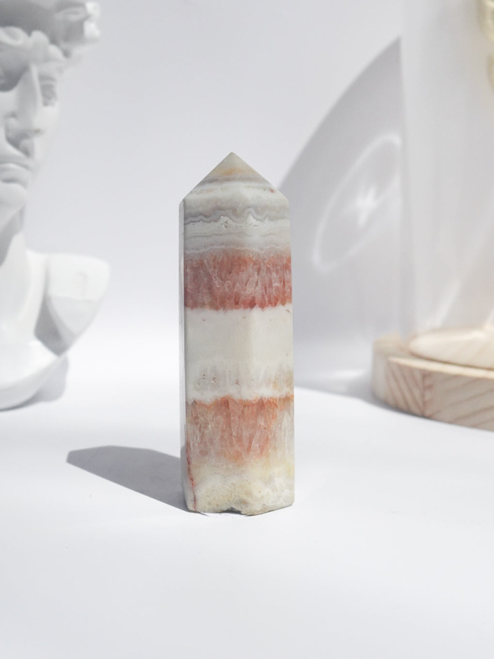 Crazy Lace Agate Tower