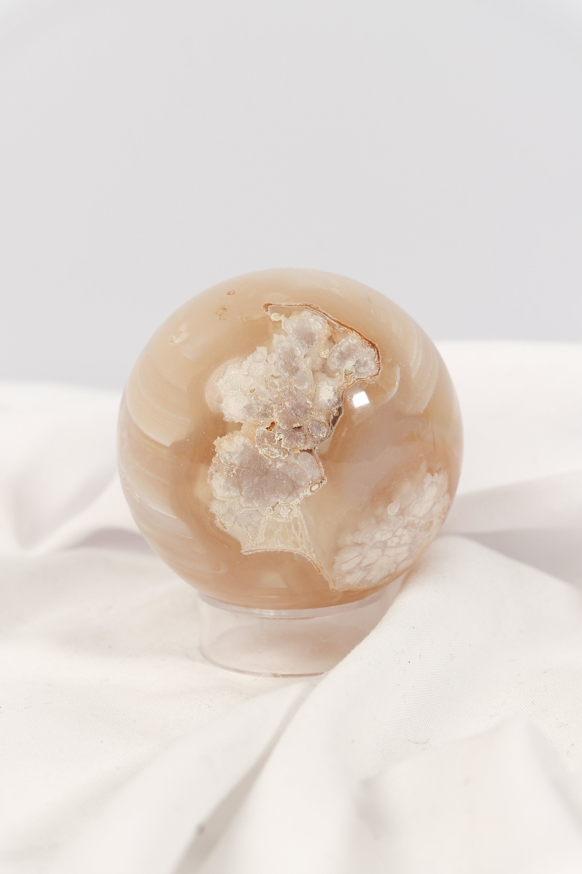 Flower Agate Sphere - misfit