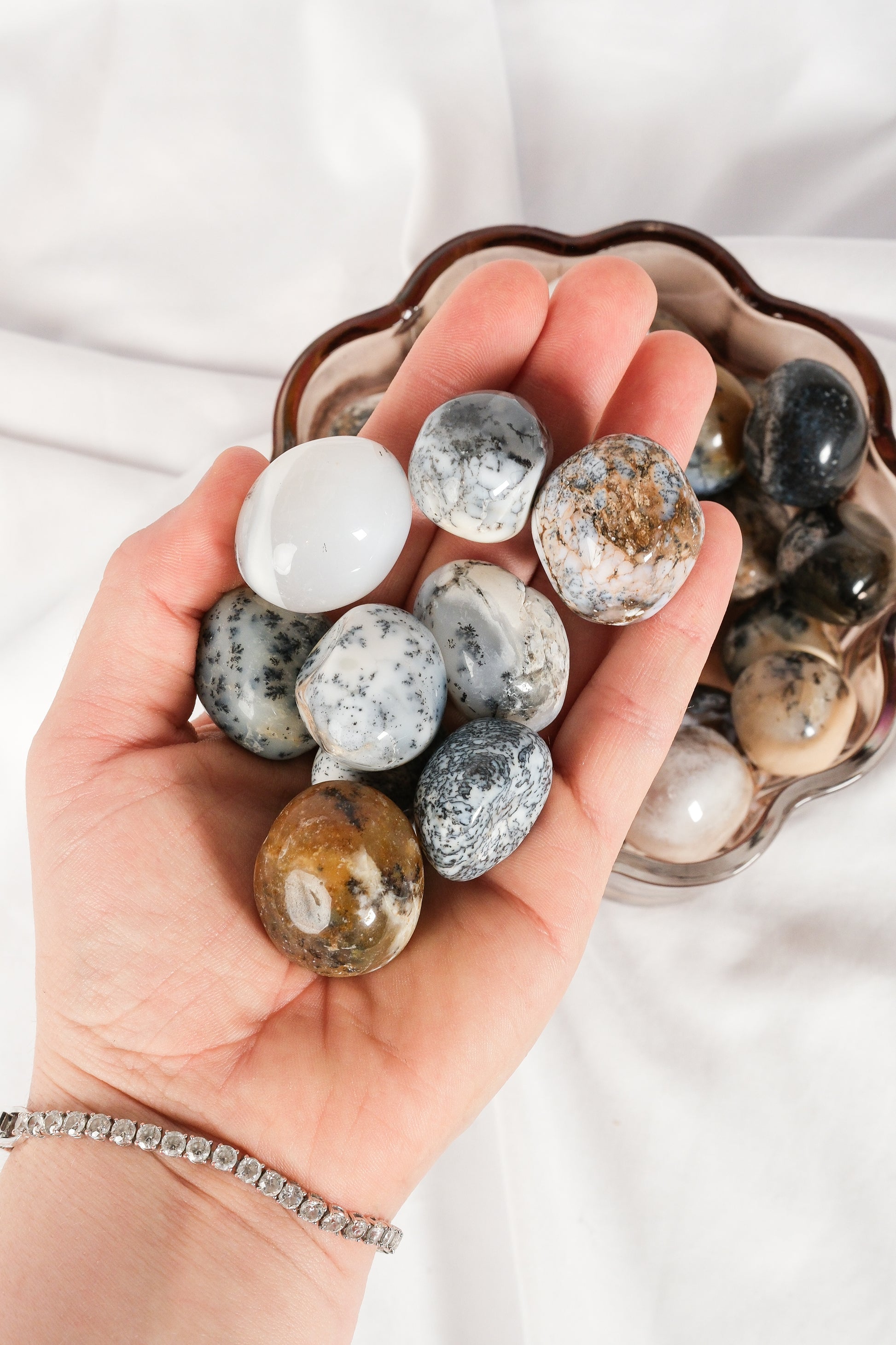 Dendritic Opal Tumble