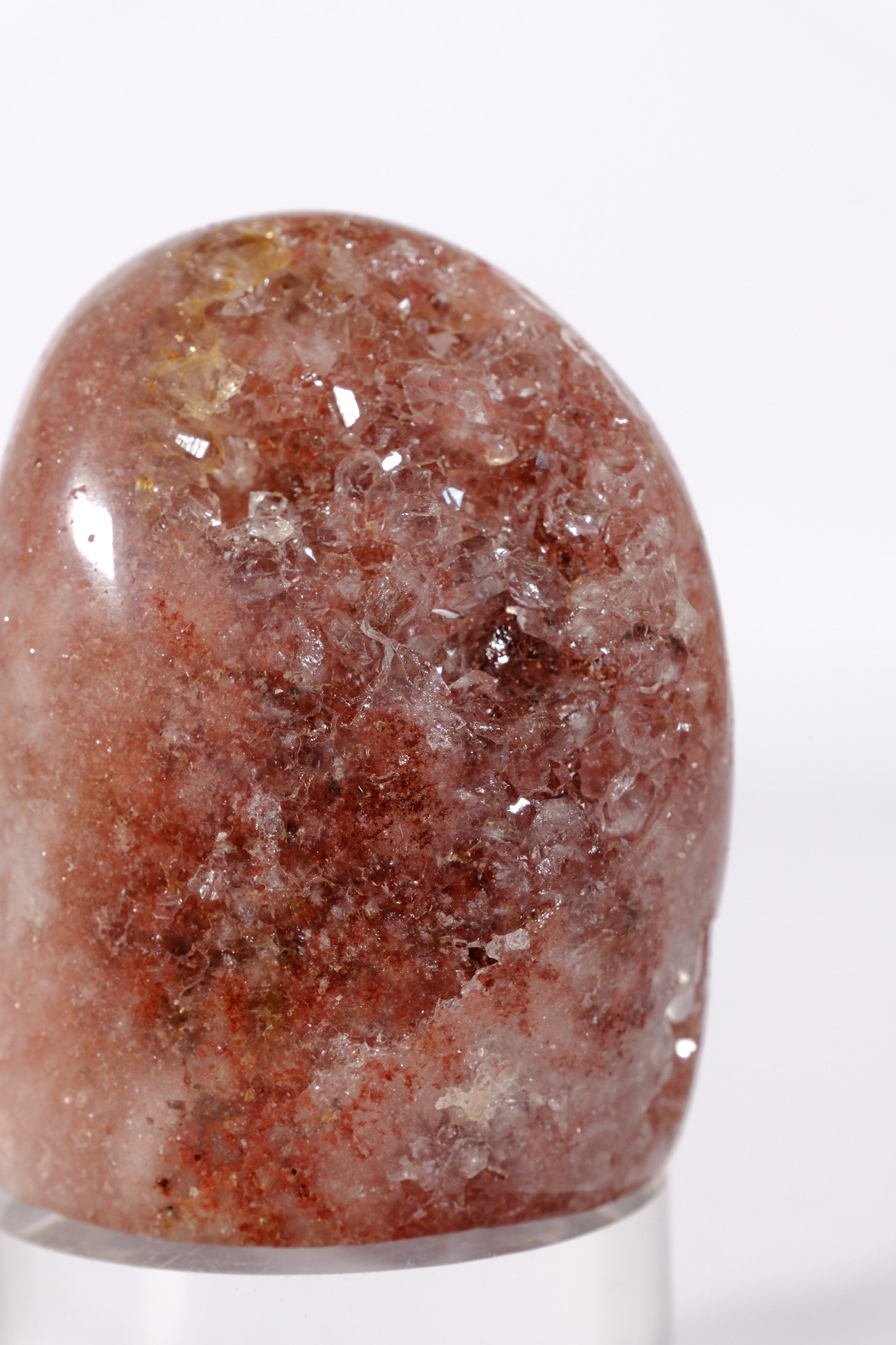 Pink Amethyst Freeform Cutbase
