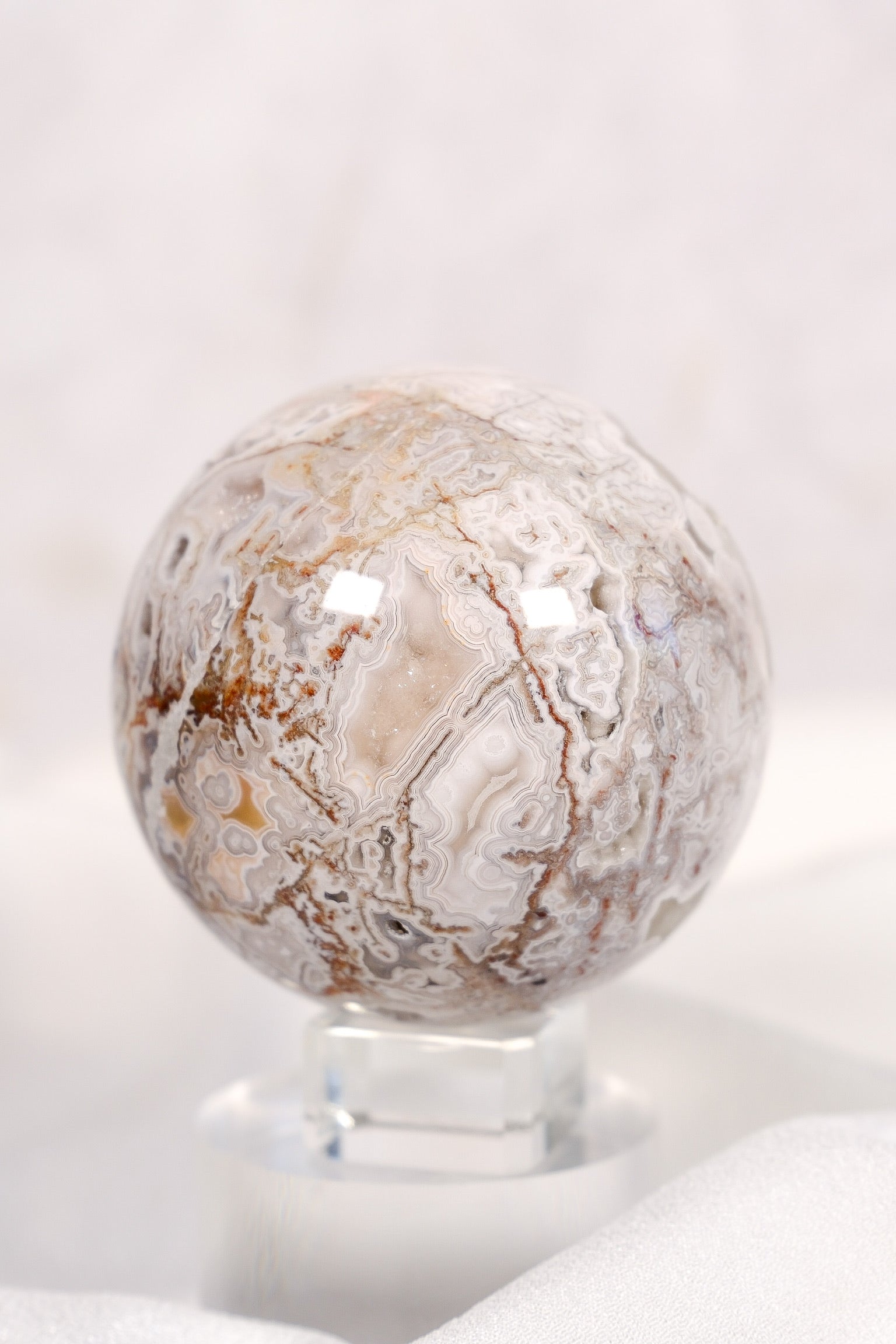 Mexican Crazy Lace Sphere