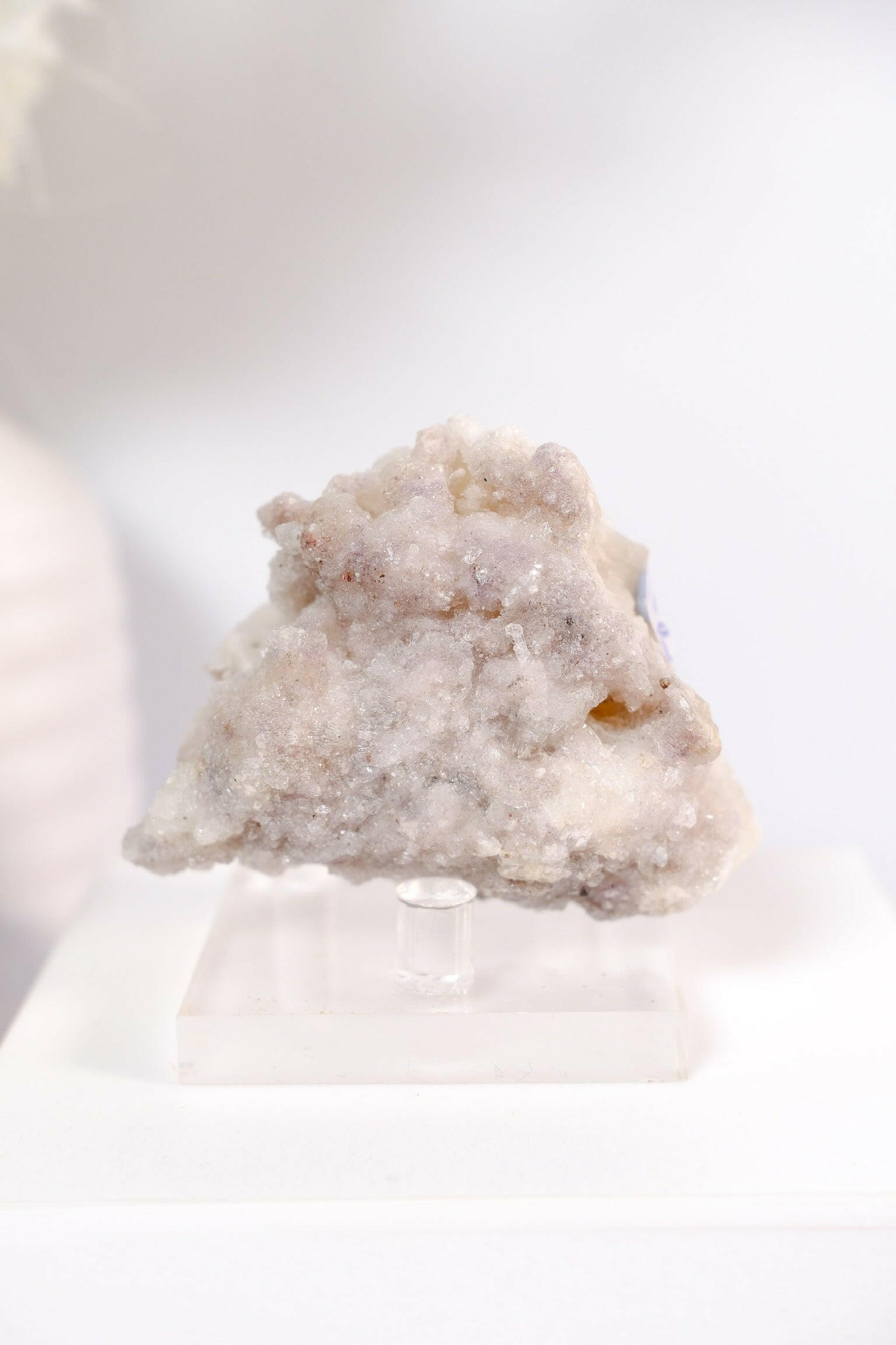Selenite With Fluorite Cluster Healing Crystal.