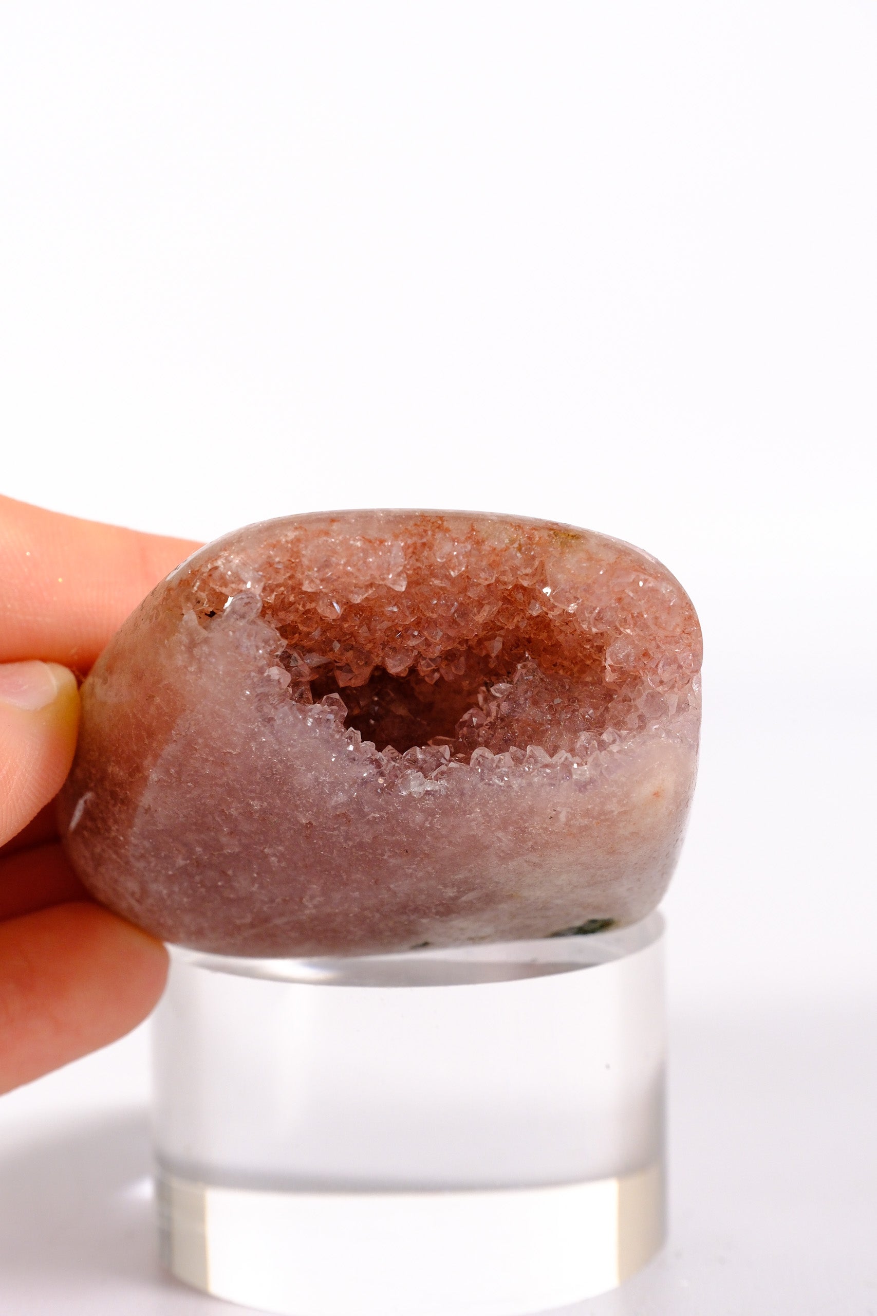 Pink Amethyst Freeform Cutbase