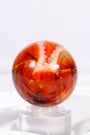 Carnelian Sphere Healing Crystal.