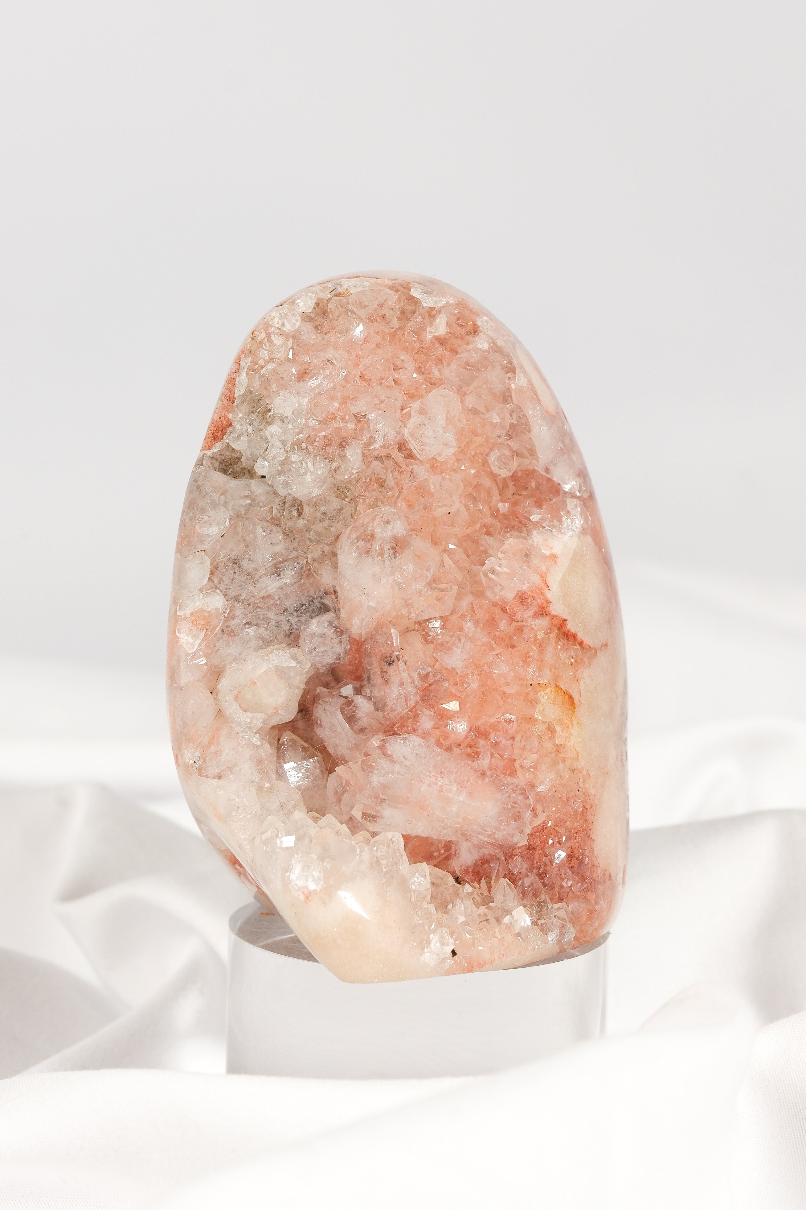 Pink Amethyst Freeform Cutbase