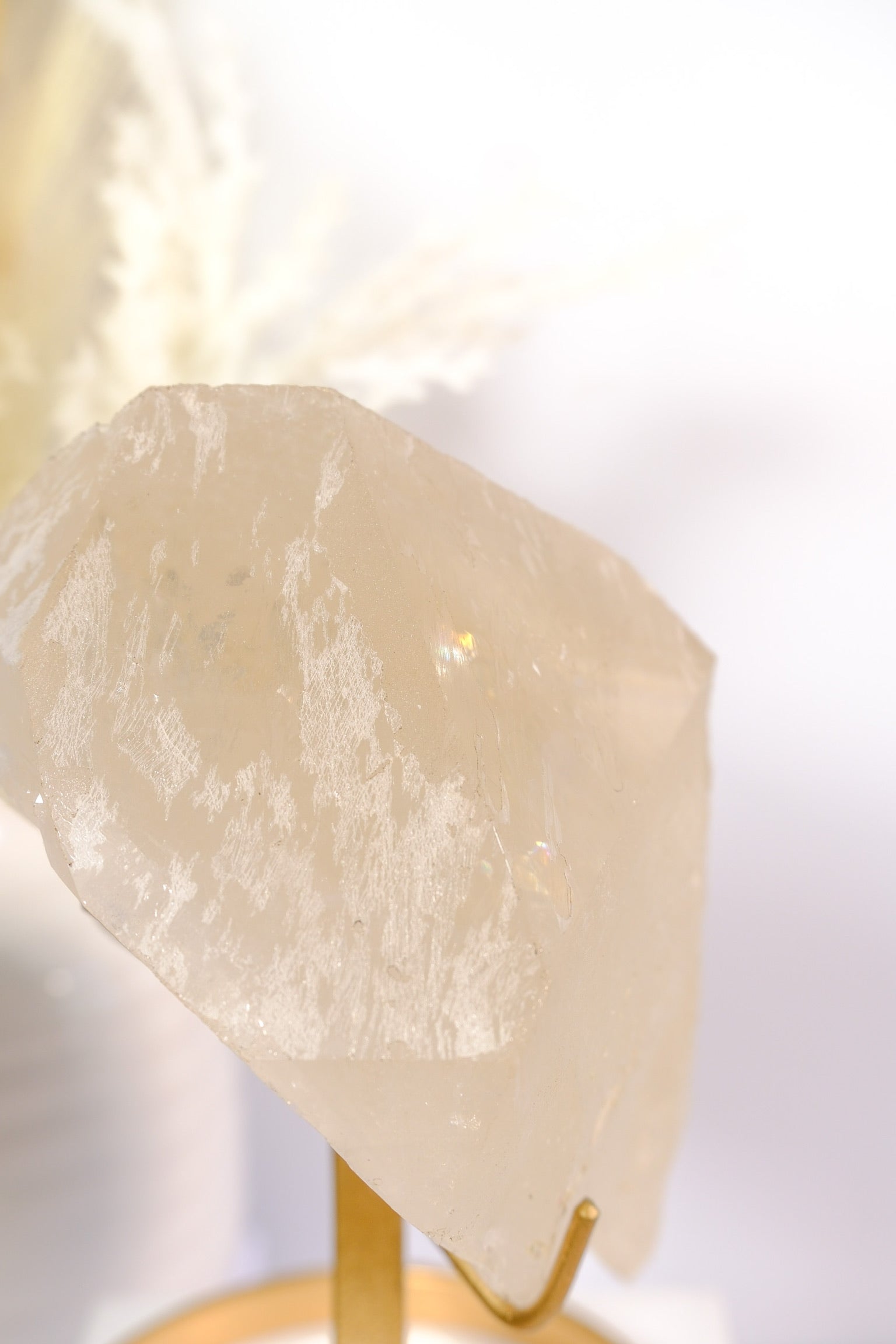 Citrine Rough Polished on Stand