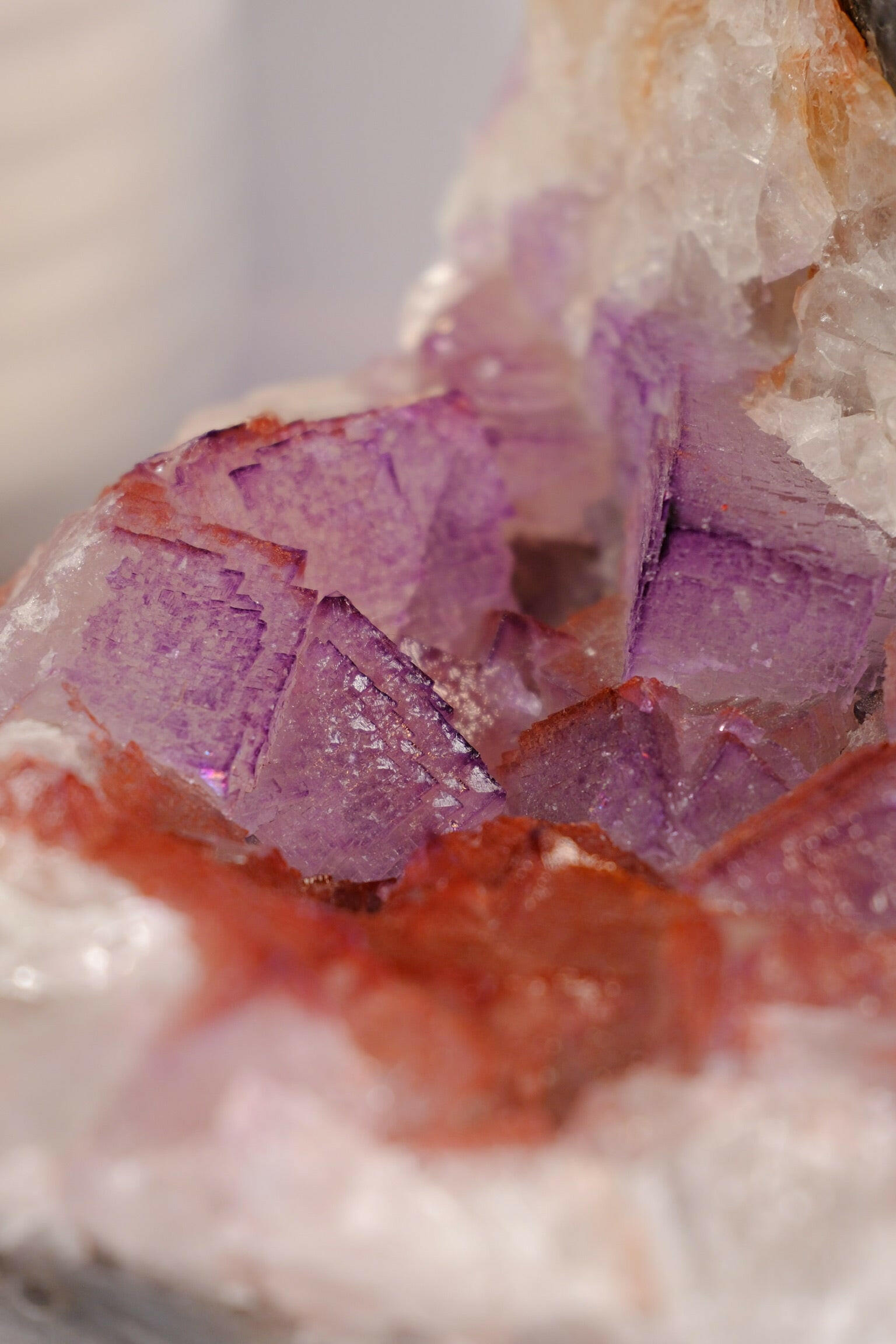El Filo Fluorite Cluster Healing Crystal.
