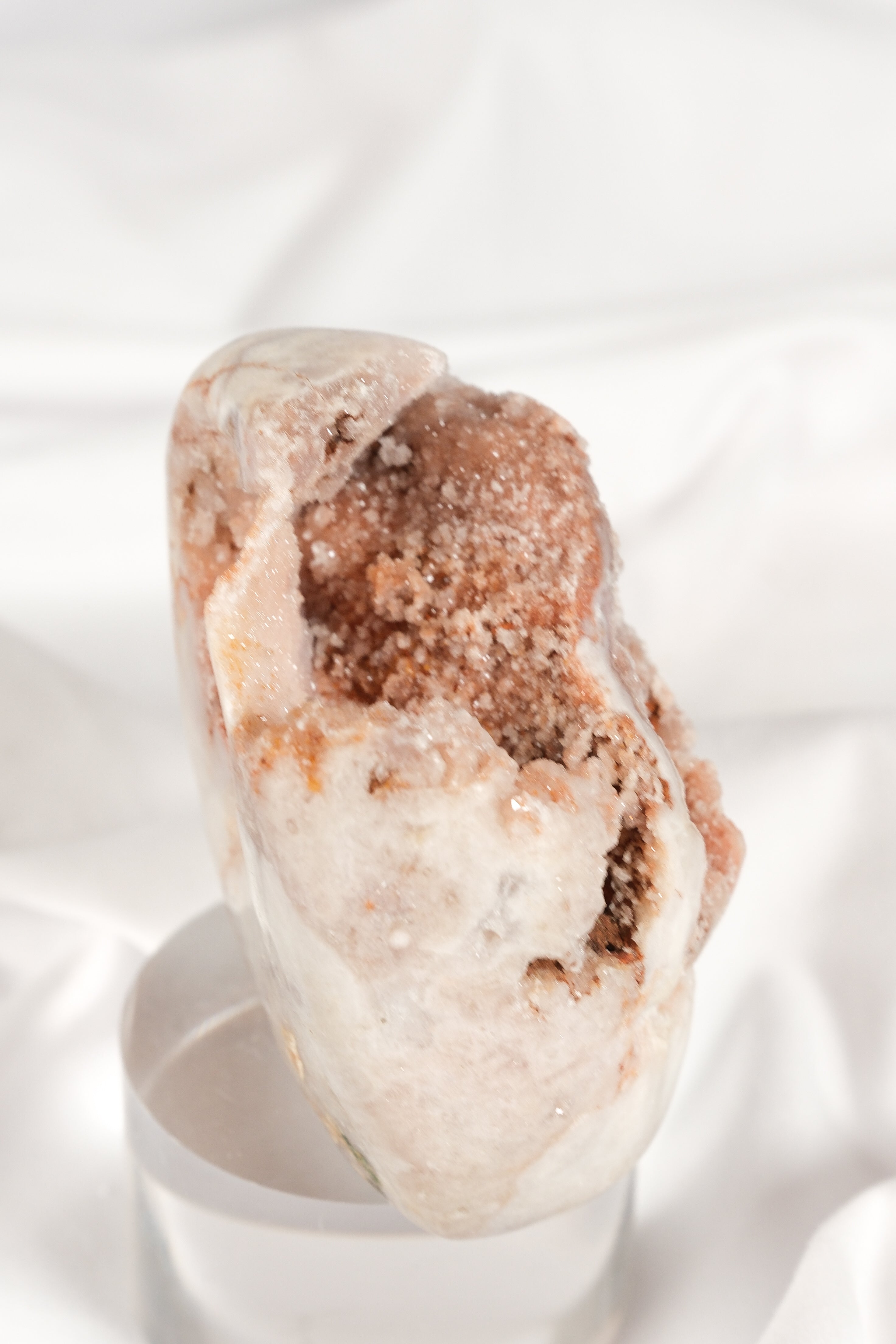 Pink Amethyst Freeform Cutbase