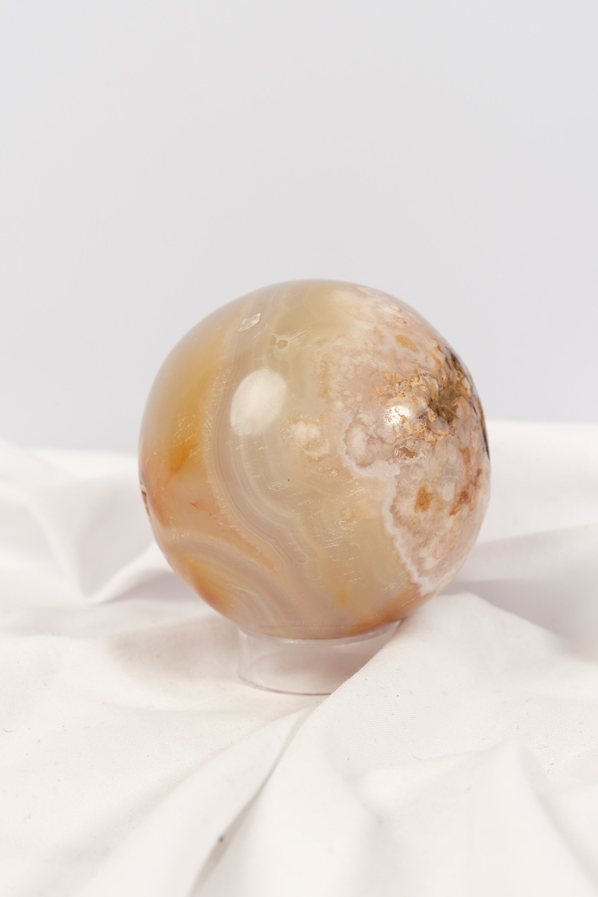 Flower Agate Sphere - misfit