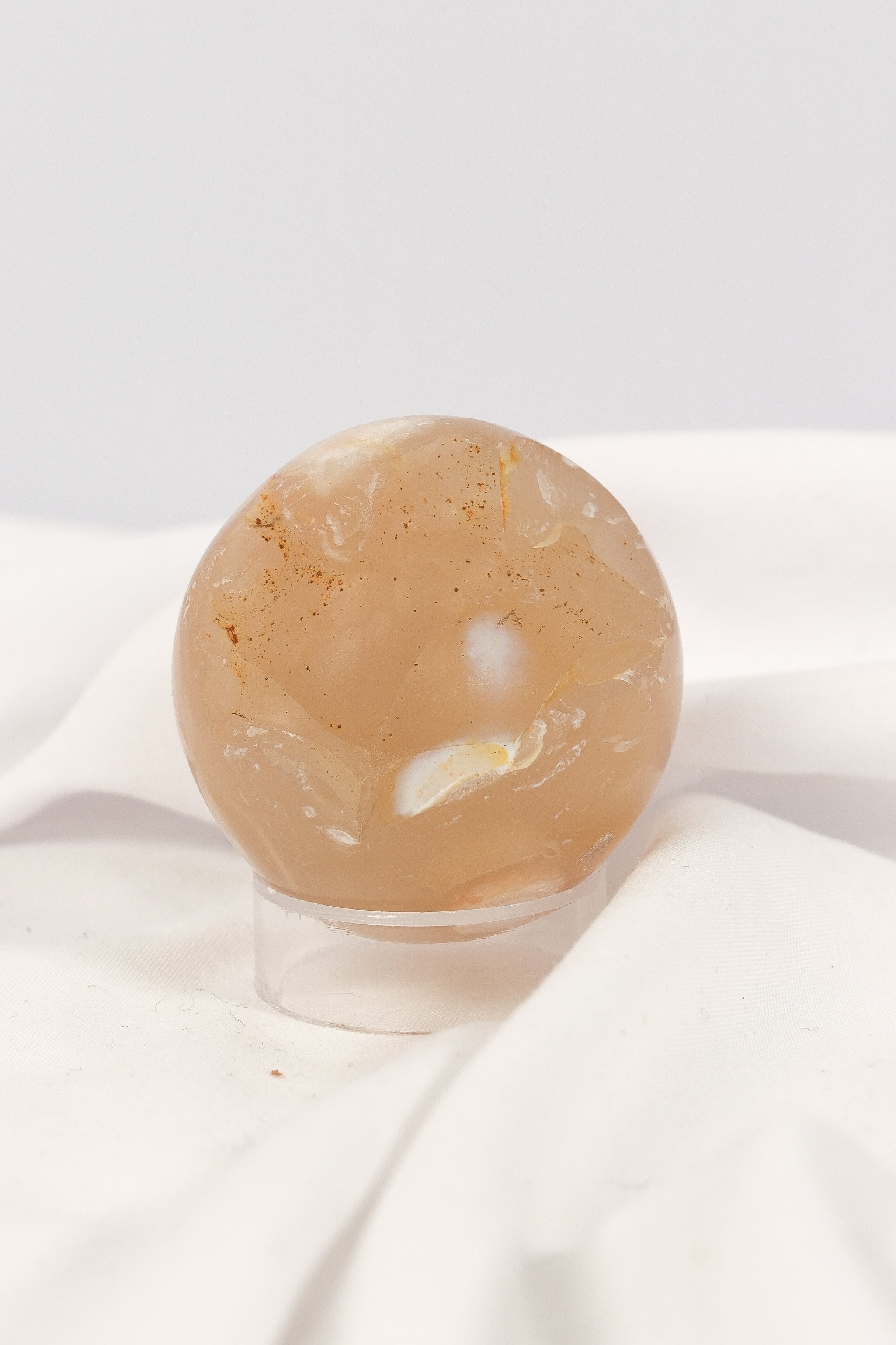 Flower Agate Sphere - misfit