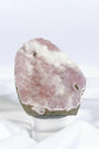 Pink / Purple Botryoidal Chalcedony Cutbase Healing Crystal.