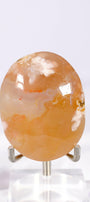 Flower Agate Palmstone Healing Crystal.