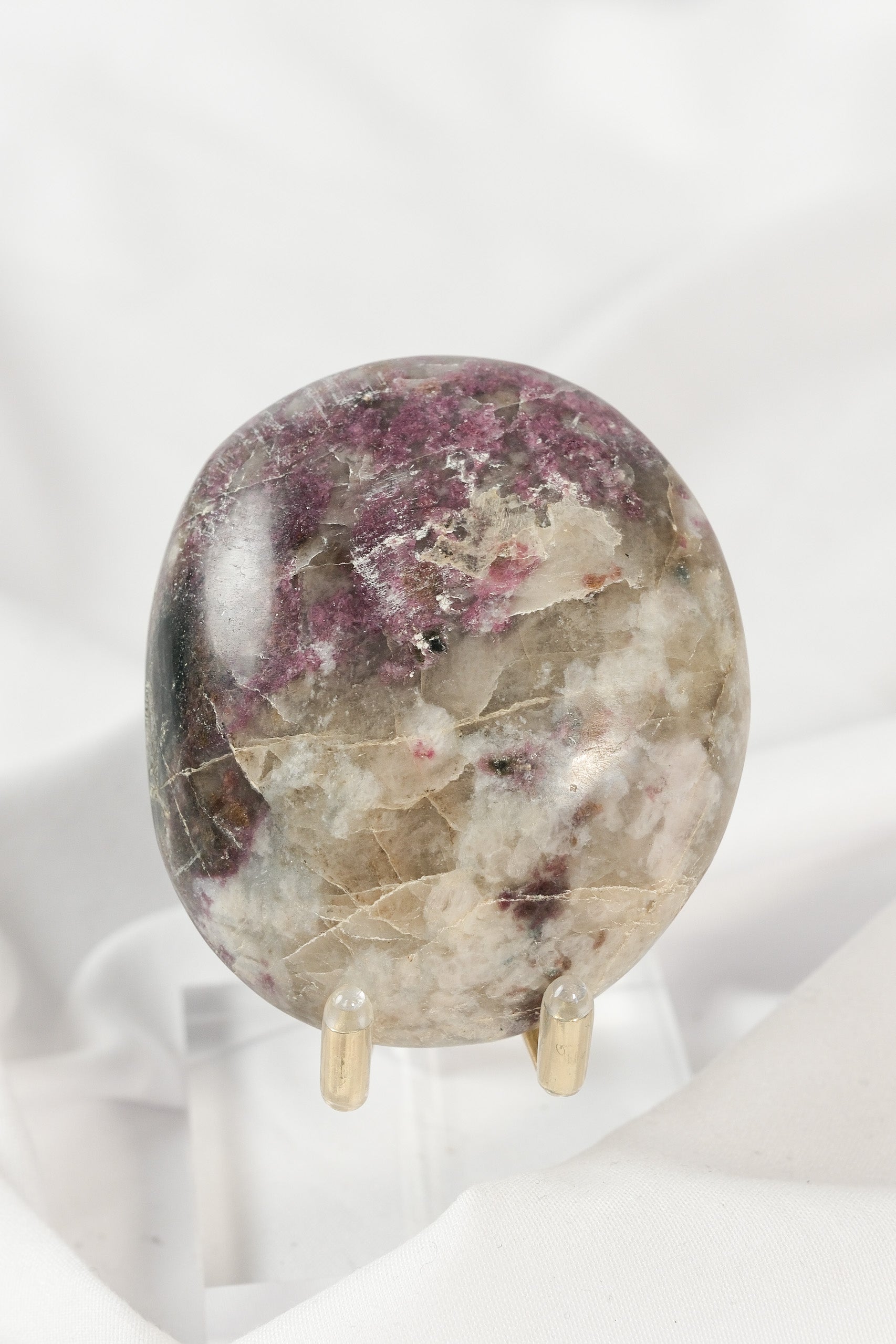 Pink Tourmaline Palmstone