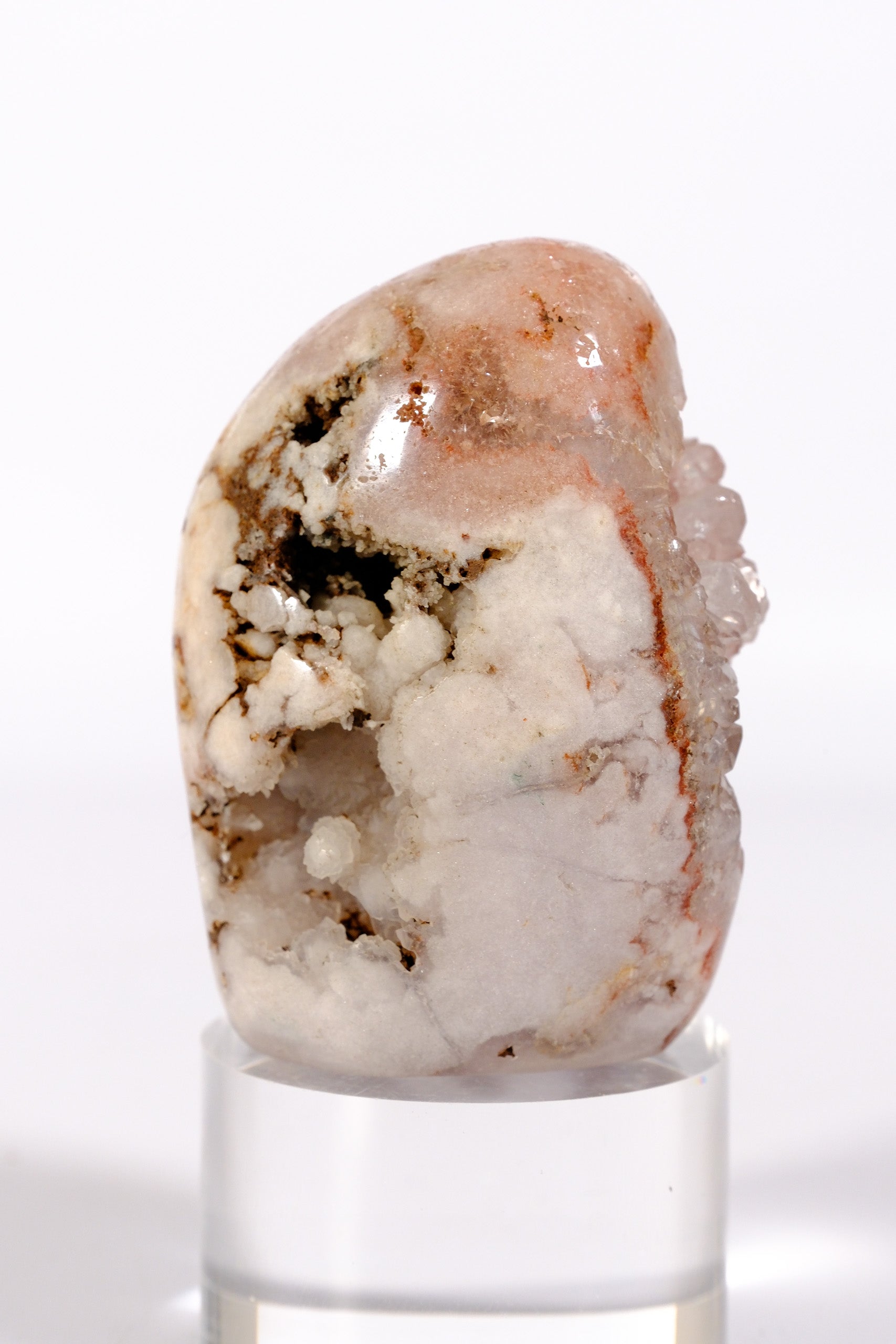 Pink Amethyst Freeform Cutbase